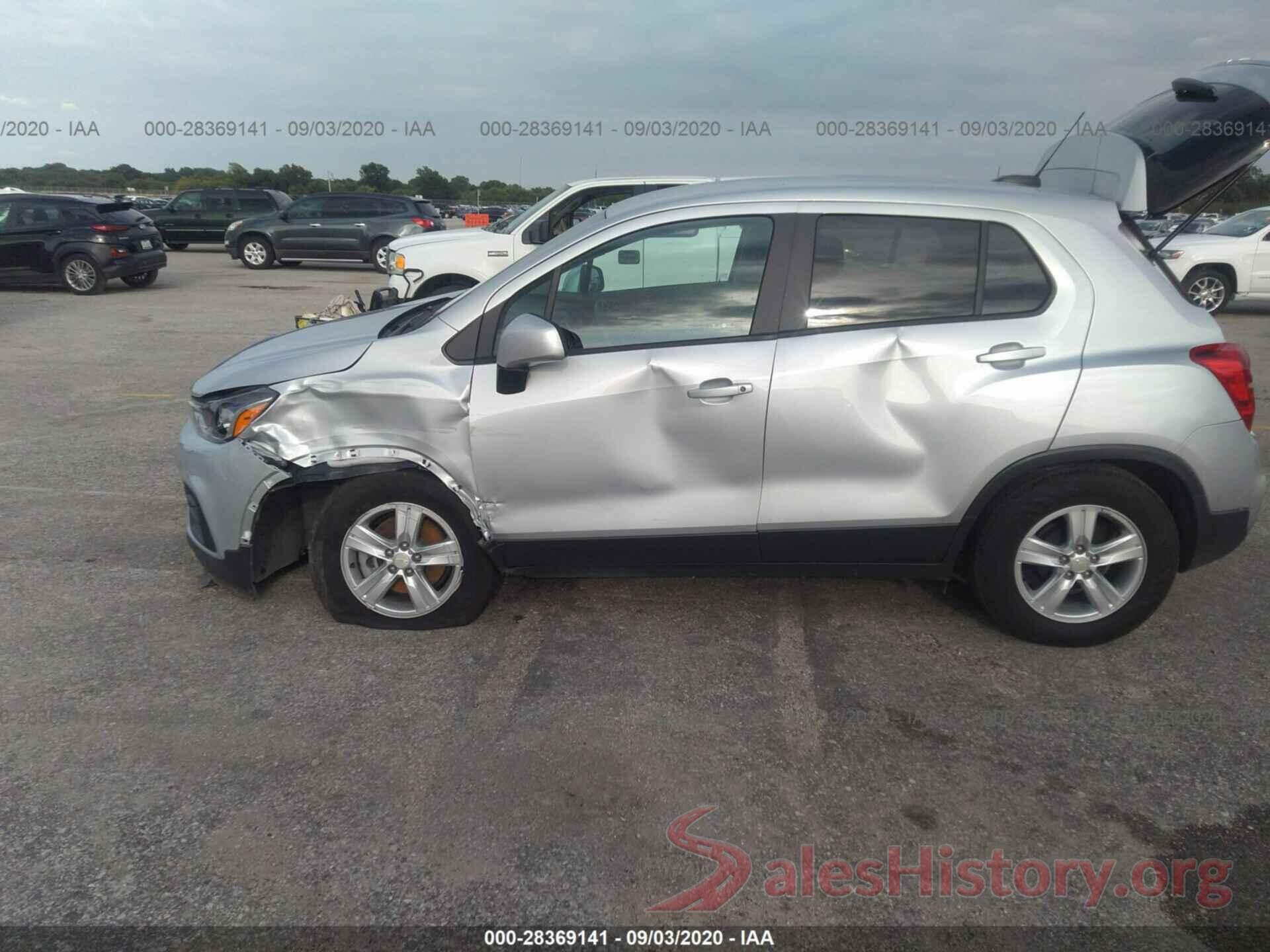 3GNCJKSB1LL177076 2020 CHEVROLET TRAX