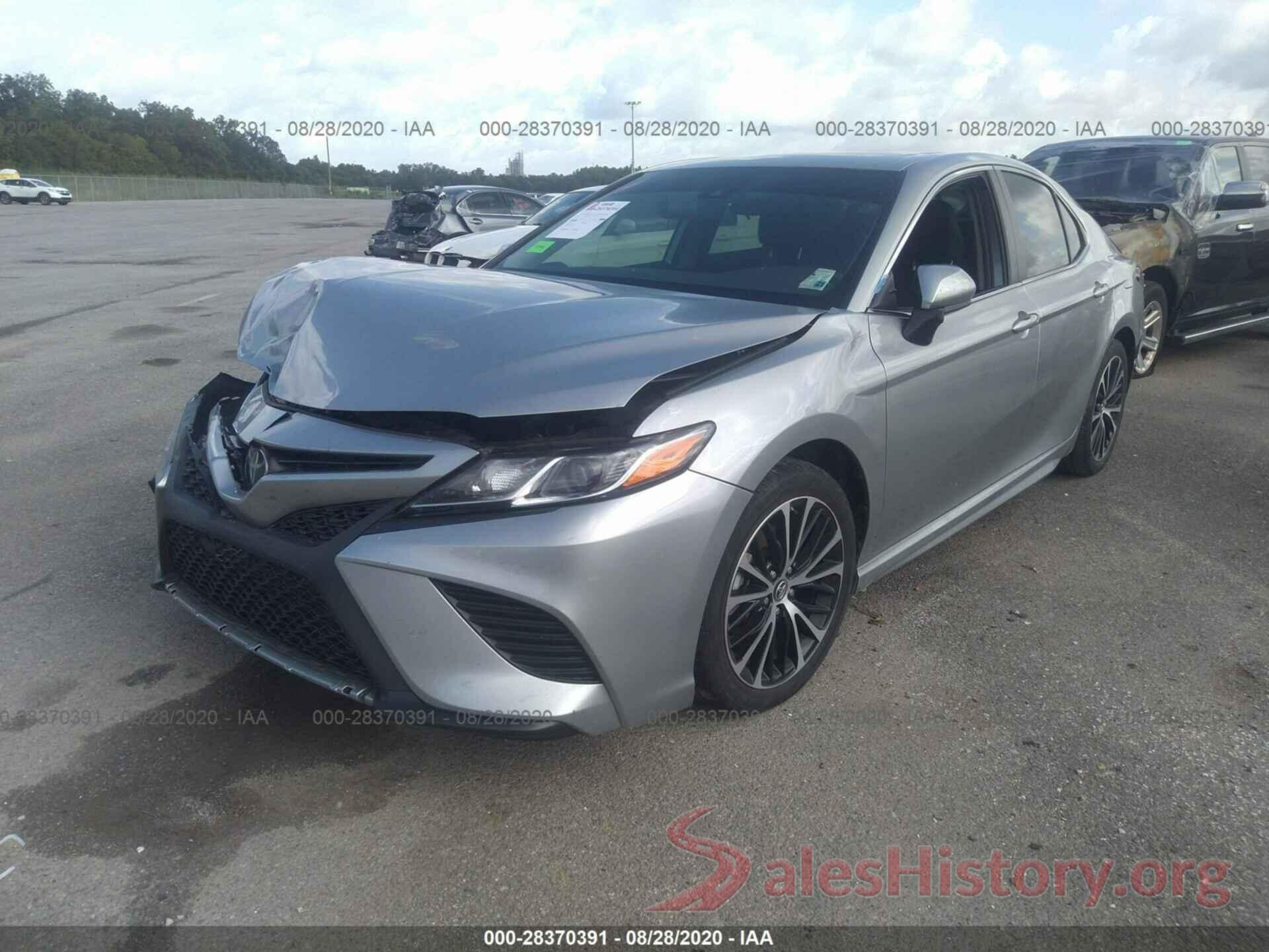 4T1B11HK3KU706257 2019 TOYOTA CAMRY