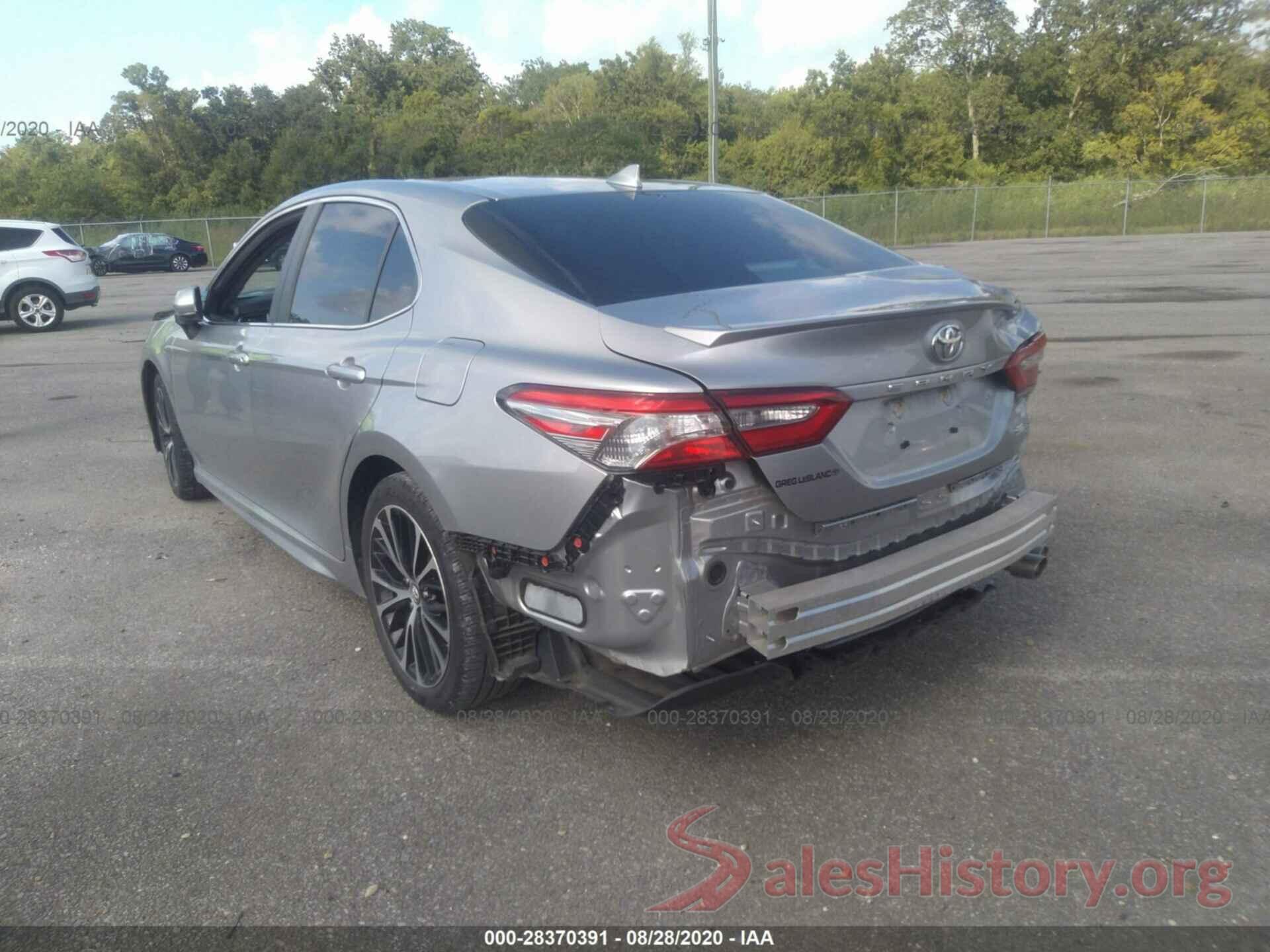 4T1B11HK3KU706257 2019 TOYOTA CAMRY