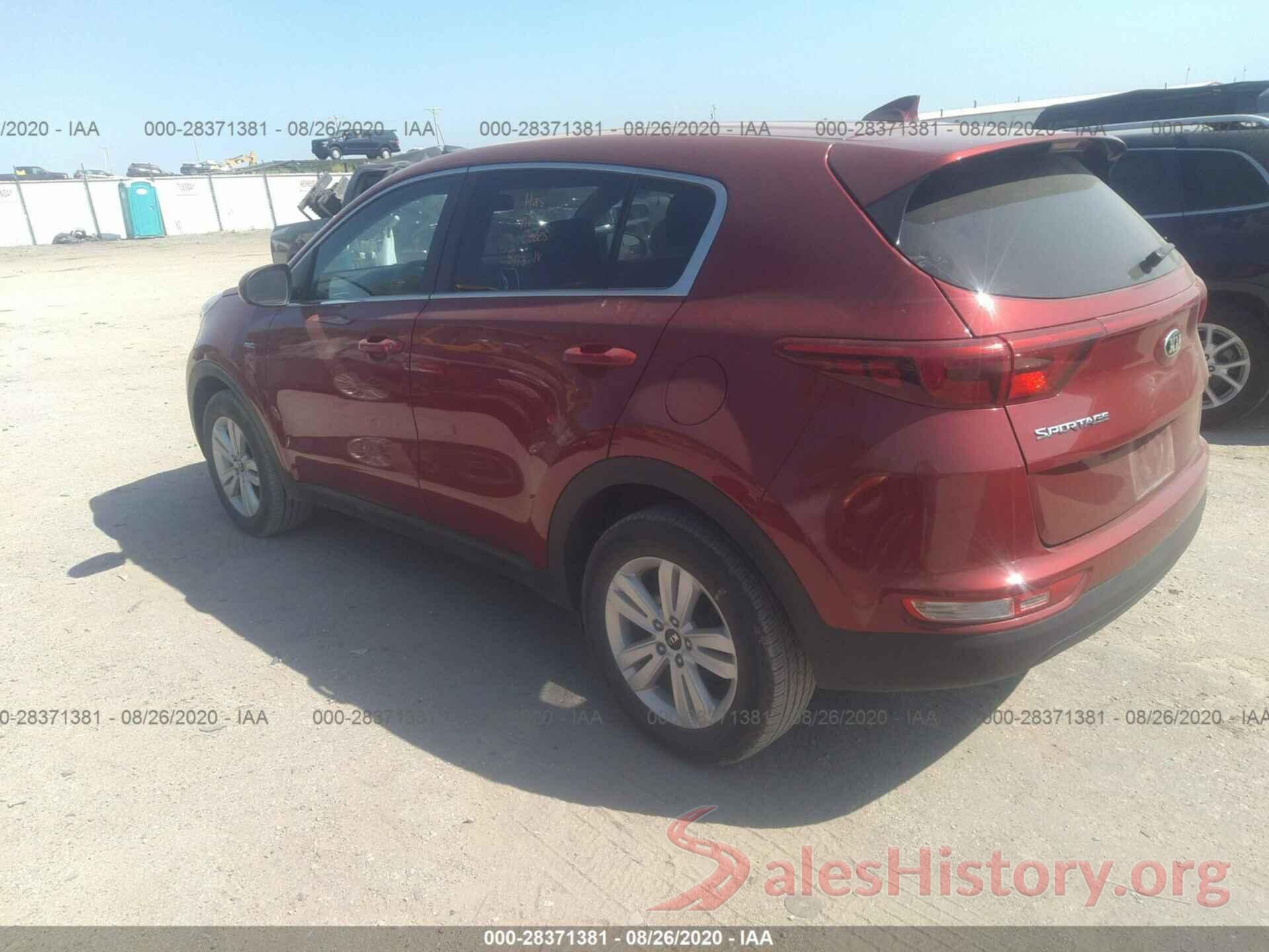 KNDPMCAC3K7523908 2019 KIA SPORTAGE