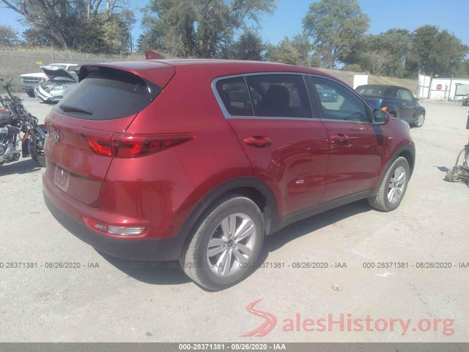 KNDPMCAC3K7523908 2019 KIA SPORTAGE