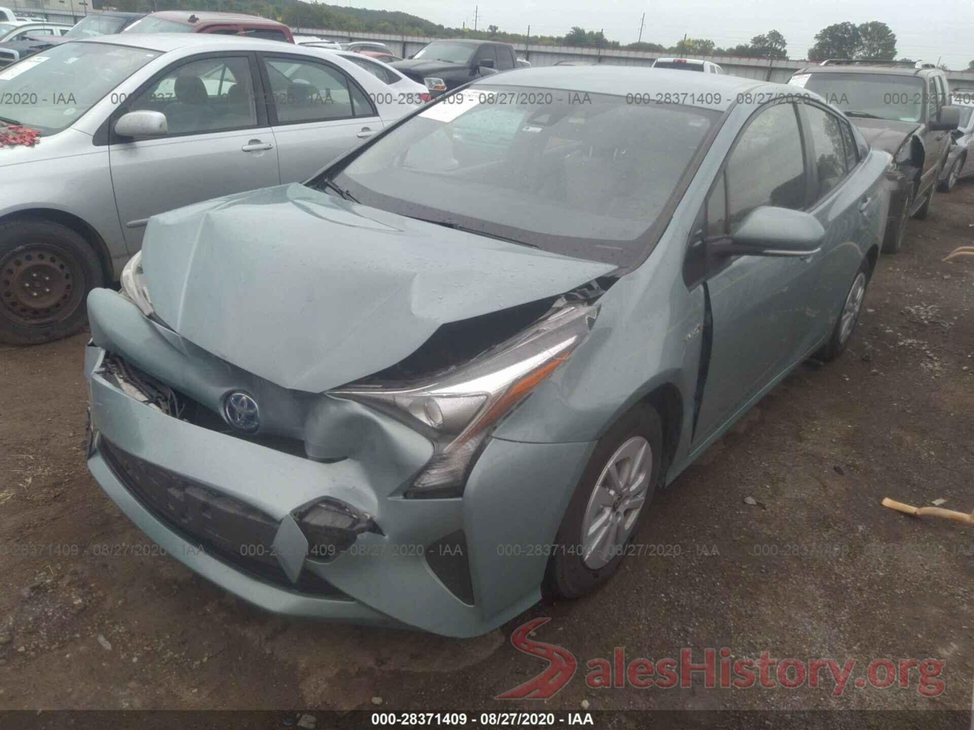 JTDKBRFU8H3034568 2017 TOYOTA PRIUS