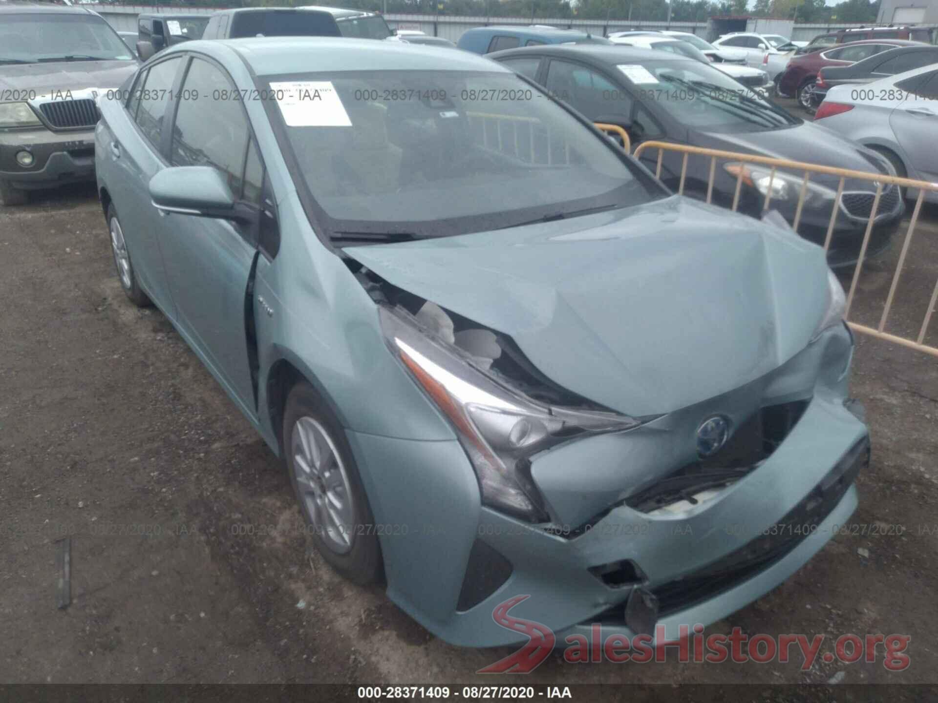 JTDKBRFU8H3034568 2017 TOYOTA PRIUS