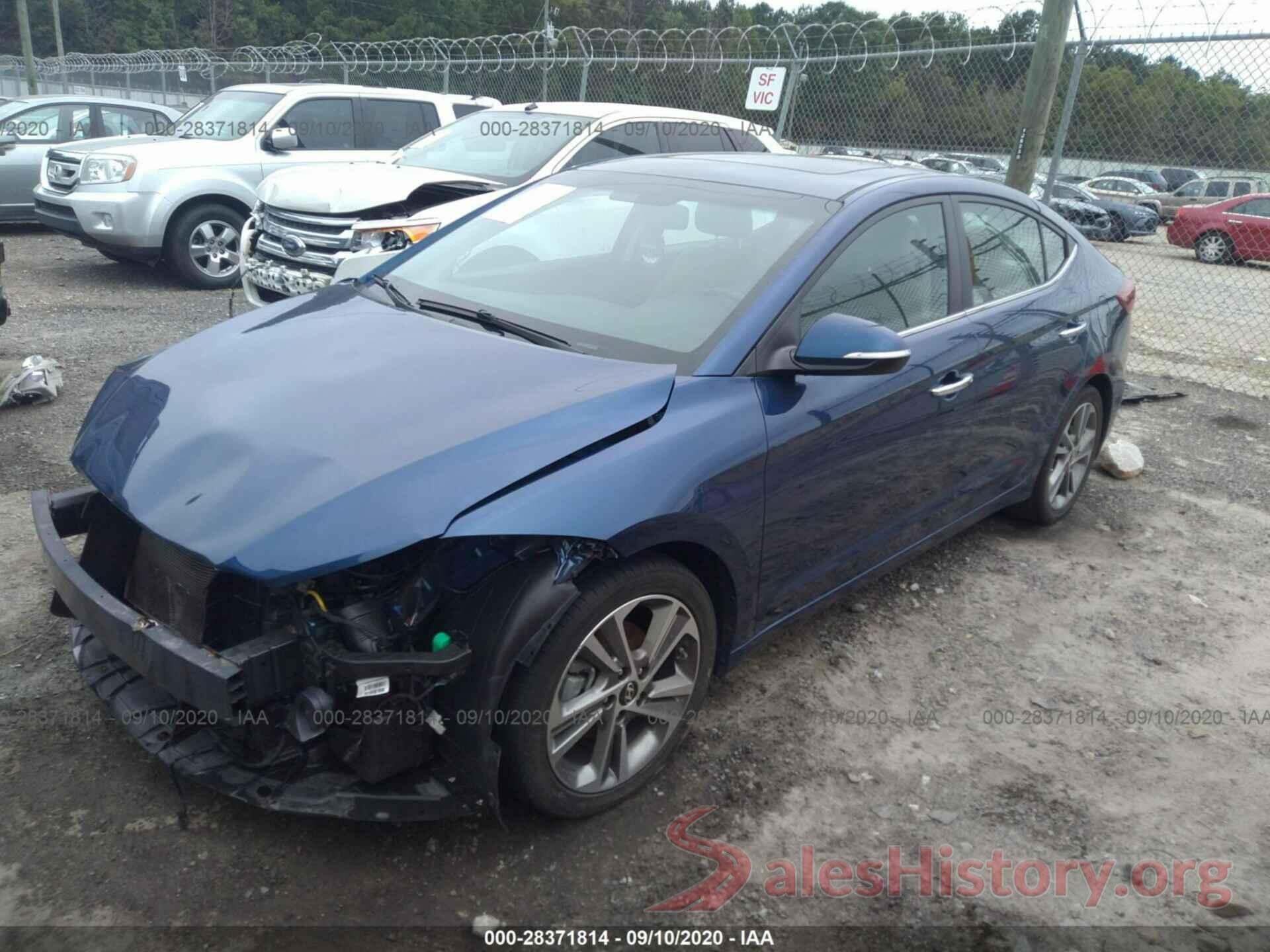 5NPD84LF9HH003852 2017 HYUNDAI ELANTRA