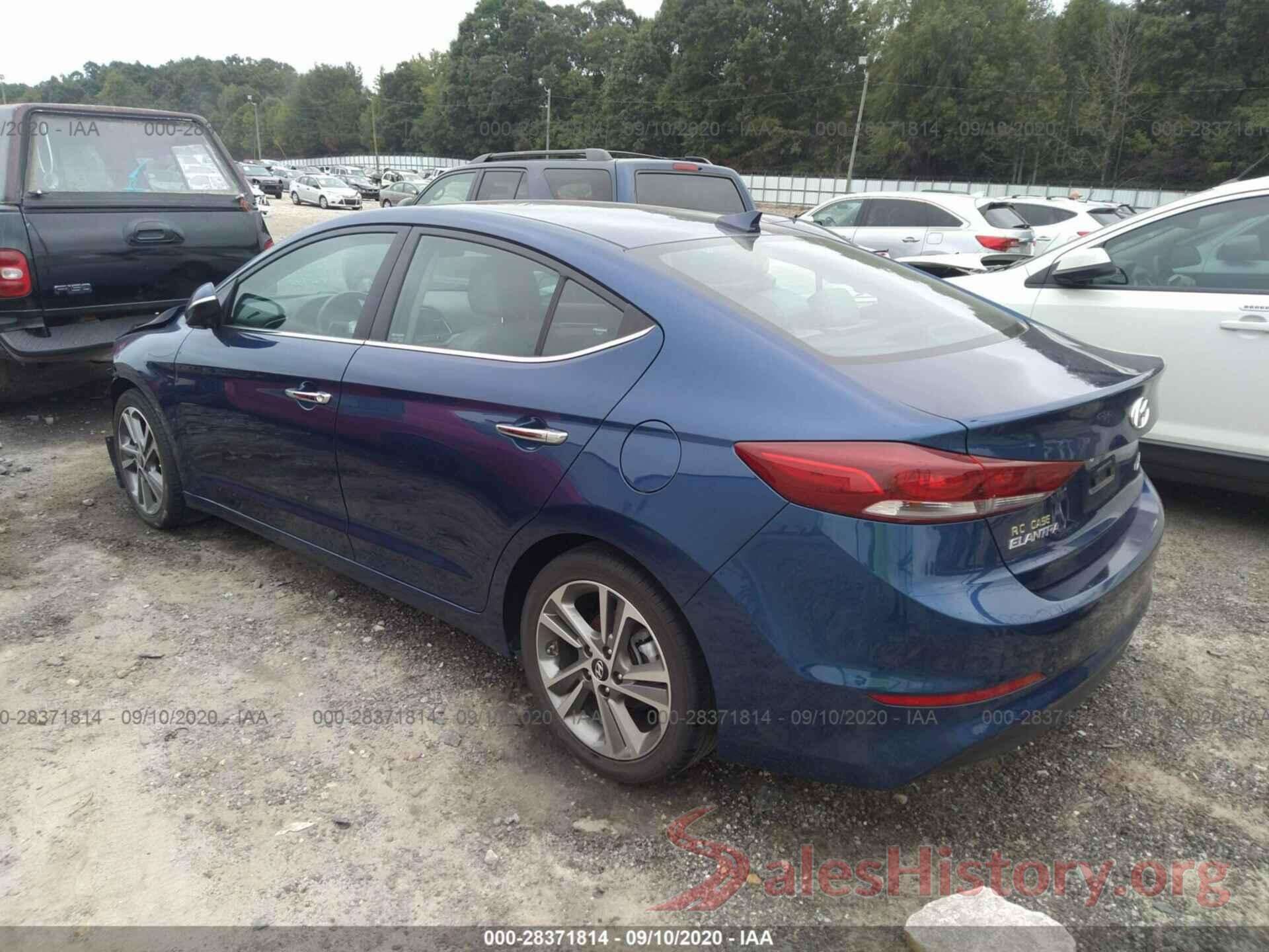 5NPD84LF9HH003852 2017 HYUNDAI ELANTRA