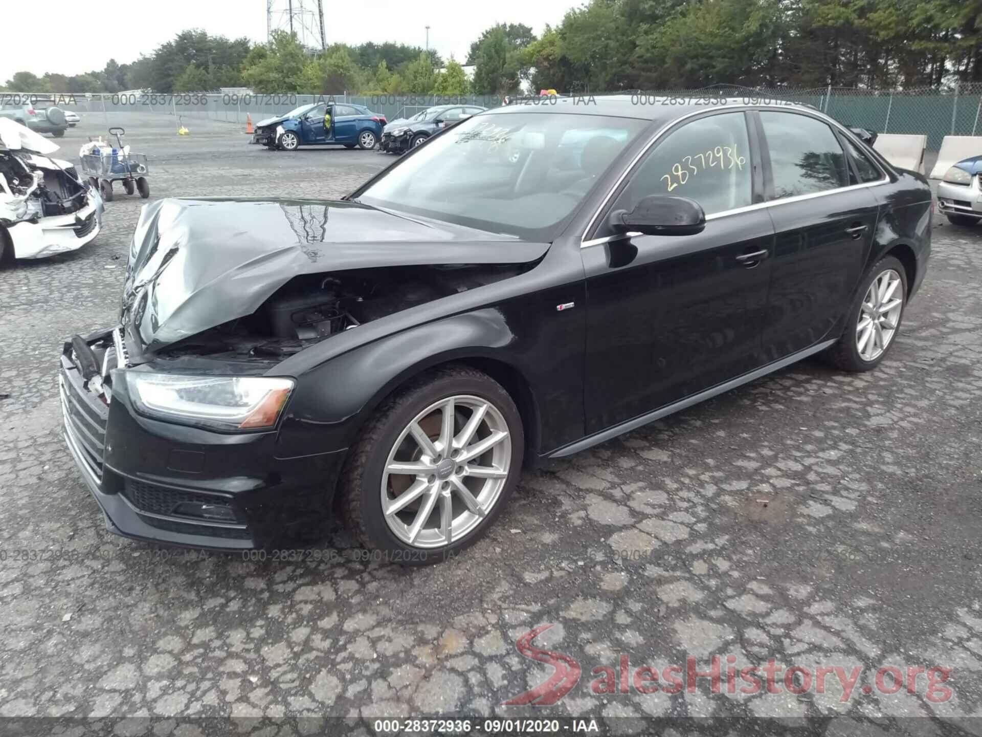 WAUDFAFL6GN007567 2016 AUDI A4