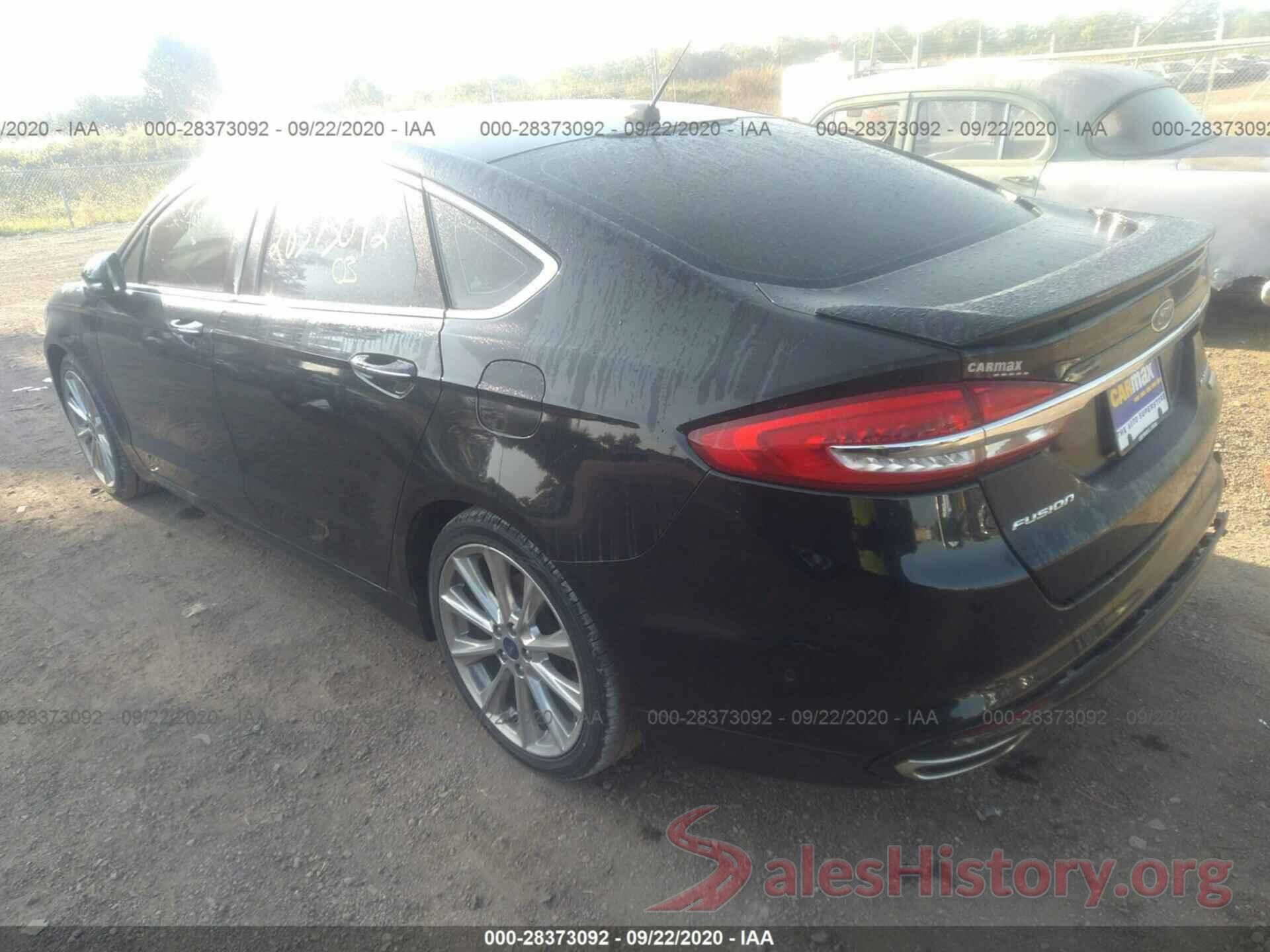 3FA6P0K90HR170460 2017 FORD FUSION