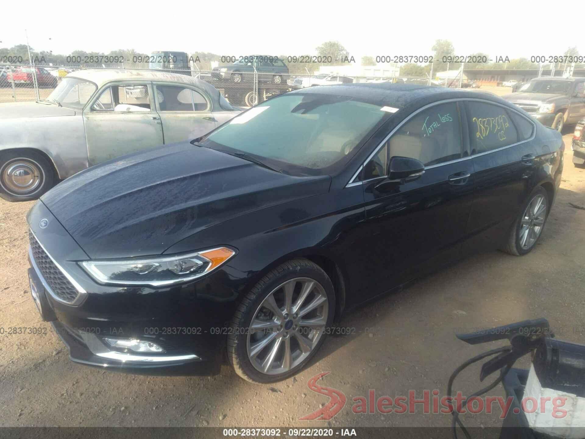 3FA6P0K90HR170460 2017 FORD FUSION