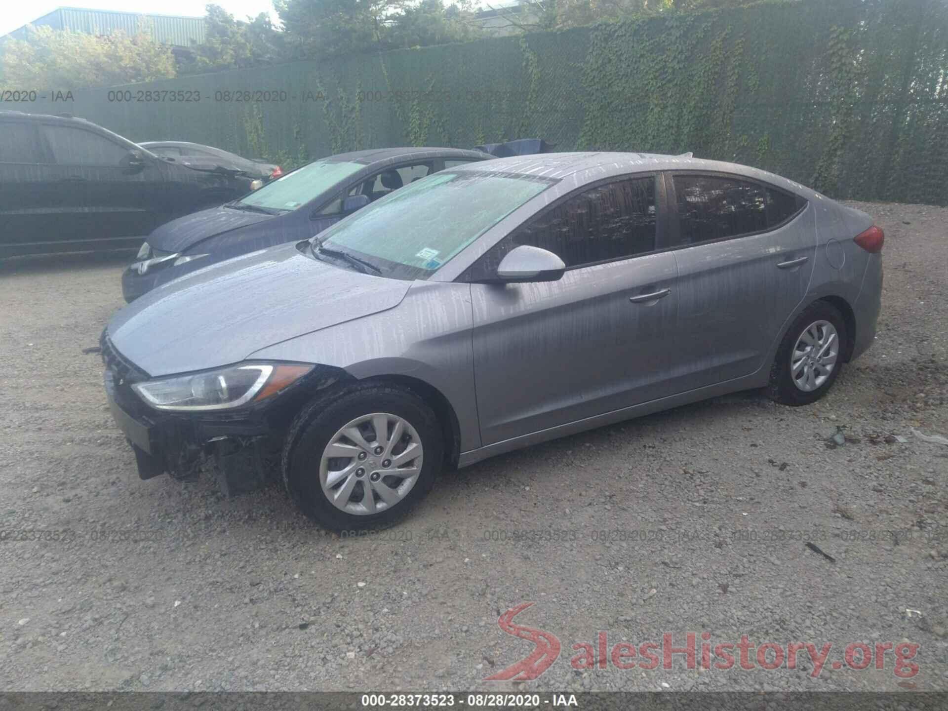 5NPD74LF5HH151838 2017 HYUNDAI ELANTRA