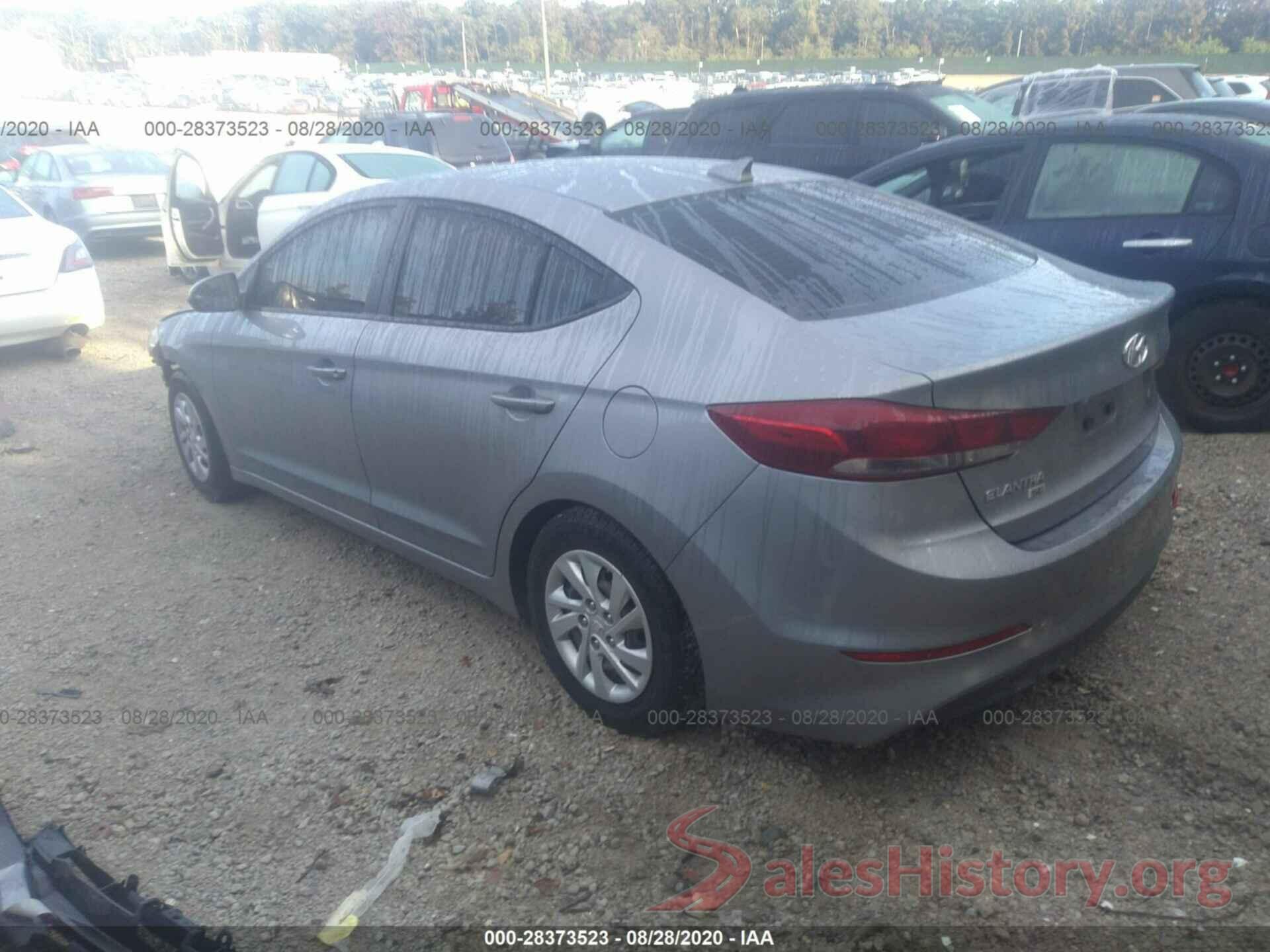 5NPD74LF5HH151838 2017 HYUNDAI ELANTRA