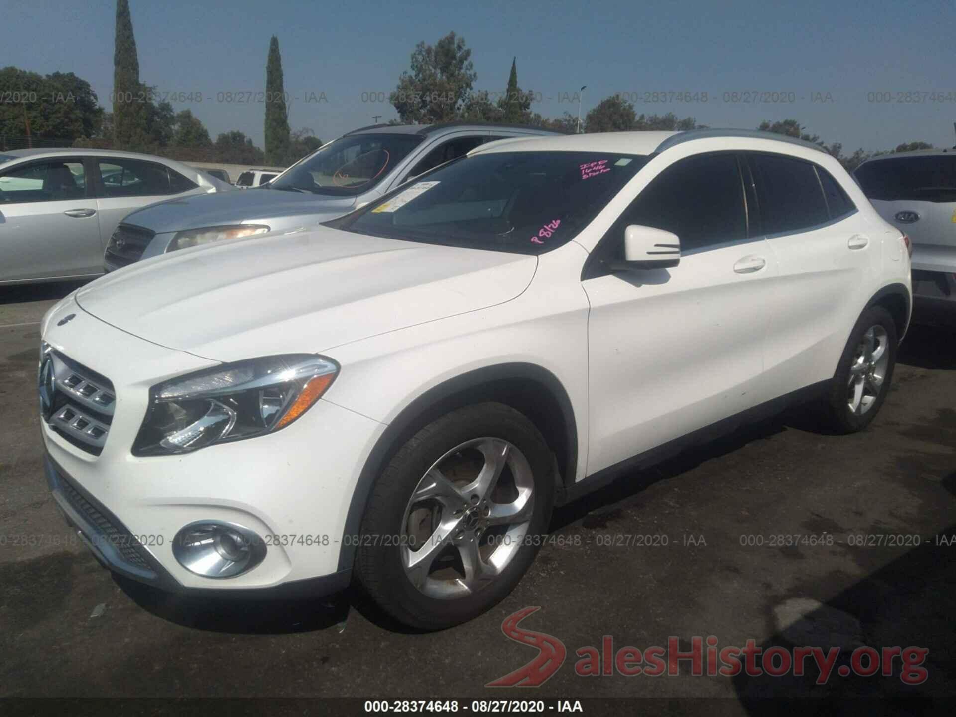 WDCTG4GB1JJ521080 2018 MERCEDES-BENZ GLA