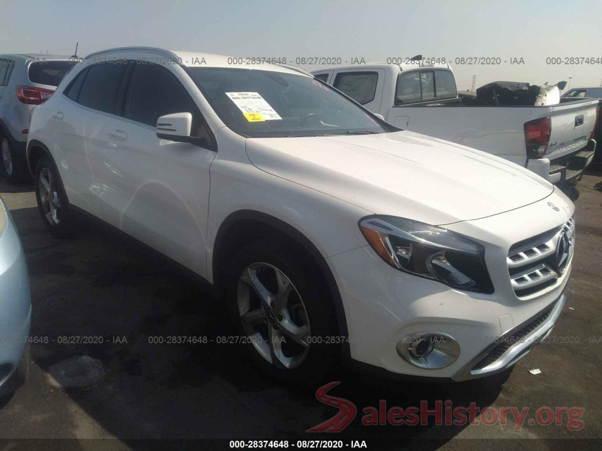 WDCTG4GB1JJ521080 2018 MERCEDES-BENZ GLA