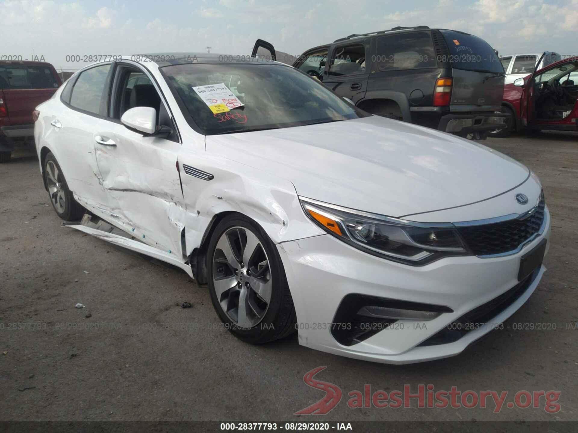 5XXGT4L33KG355975 2019 KIA OPTIMA