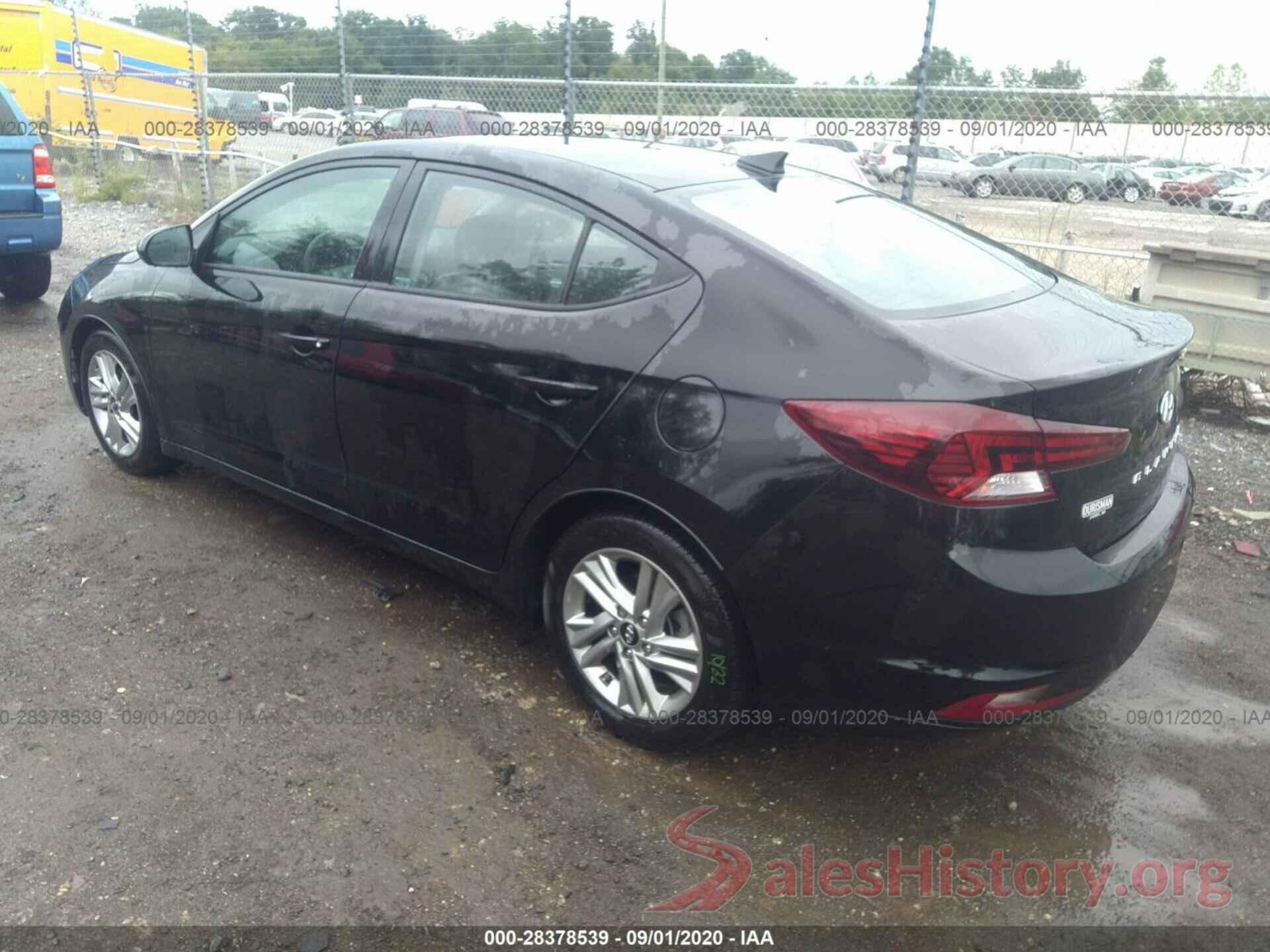 5NPD84LF7LH590609 2020 HYUNDAI ELANTRA