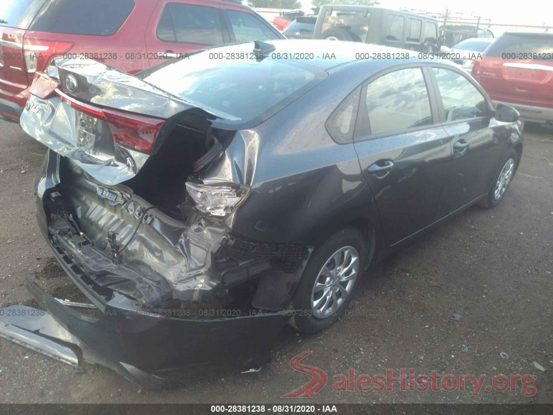 3KPF24AD1KE091870 2019 KIA FORTE