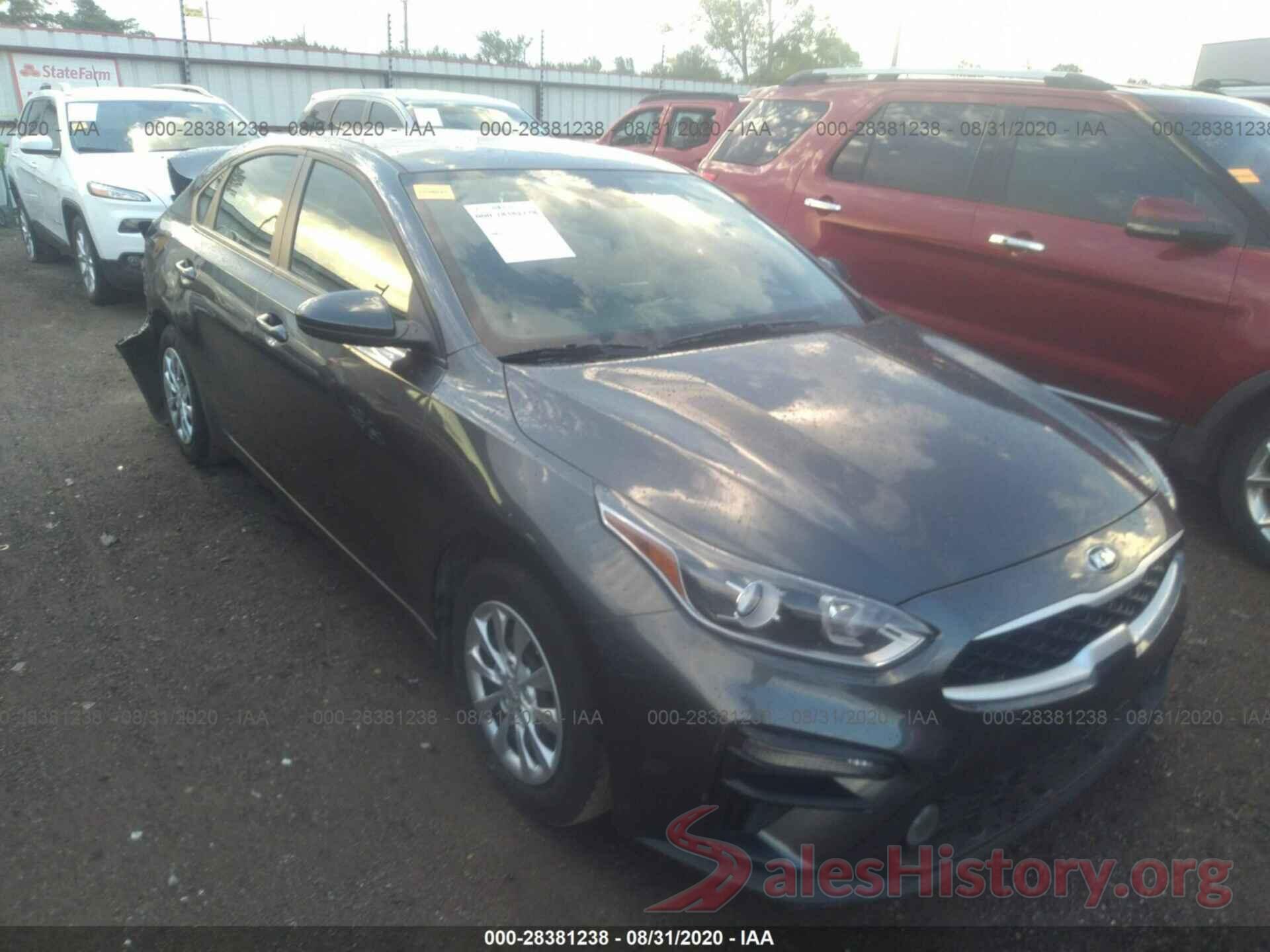 3KPF24AD1KE091870 2019 KIA FORTE