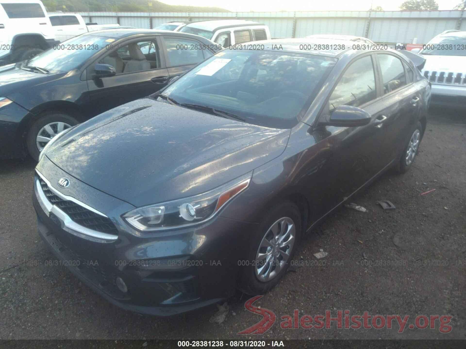 3KPF24AD1KE091870 2019 KIA FORTE