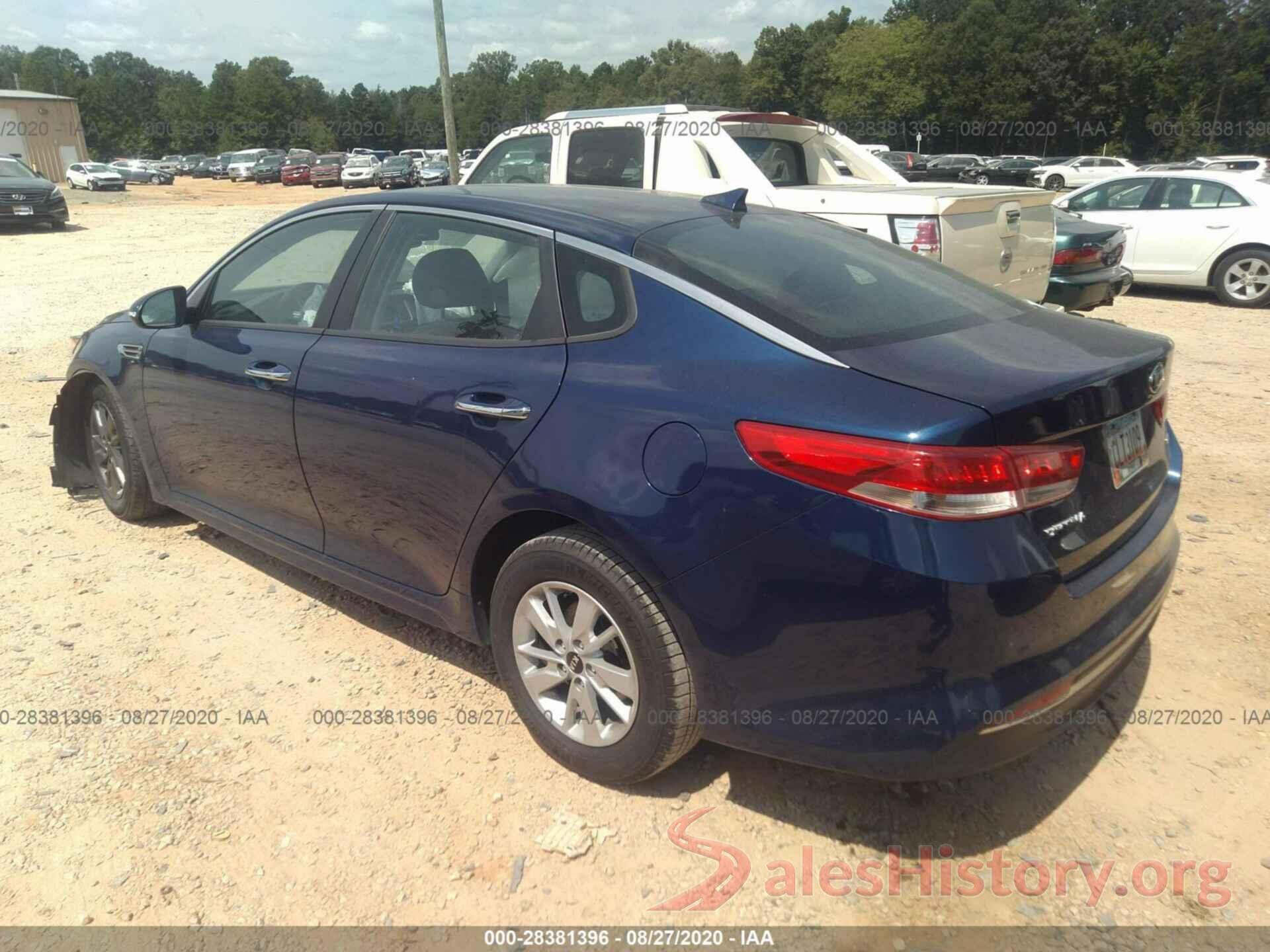 5XXGT4L10GG074366 2016 KIA OPTIMA