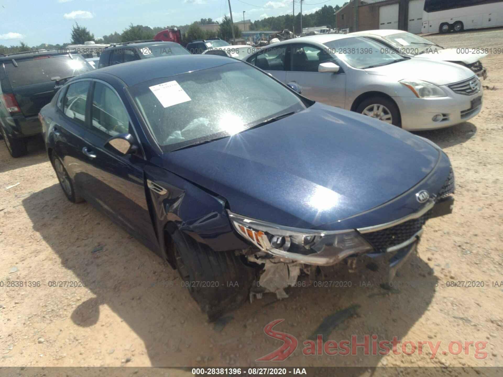 5XXGT4L10GG074366 2016 KIA OPTIMA