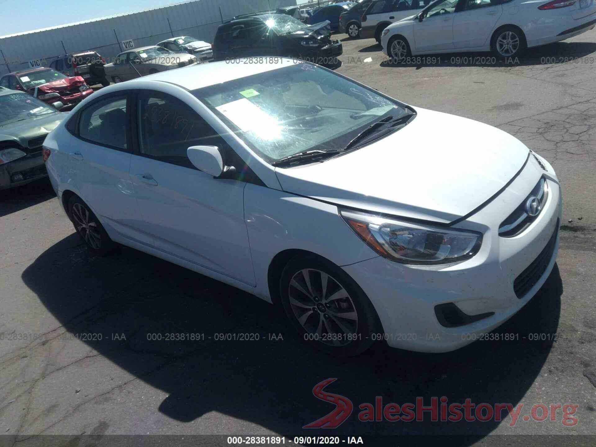 KMHCT4AE3HU340829 2017 HYUNDAI ACCENT