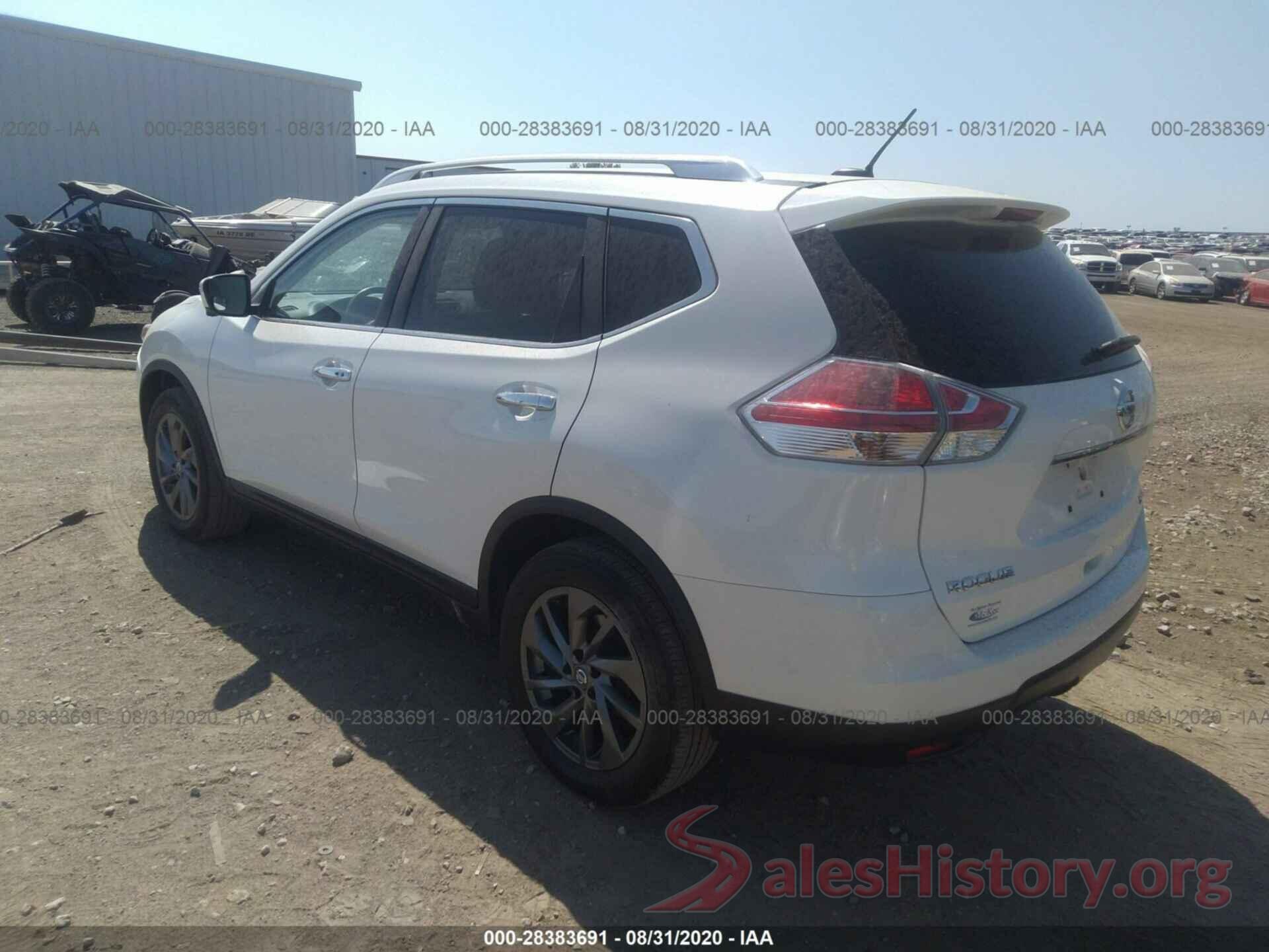 KNMAT2MV9GP697229 2016 NISSAN ROGUE