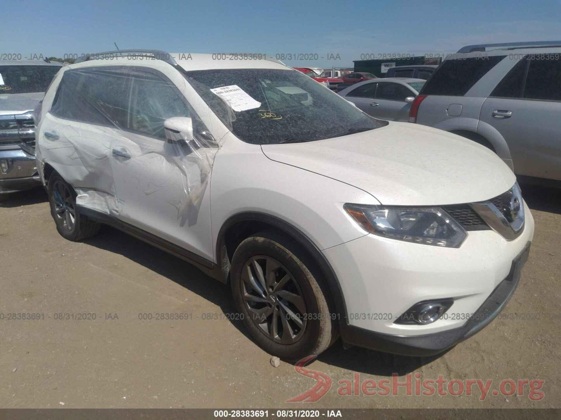 KNMAT2MV9GP697229 2016 NISSAN ROGUE