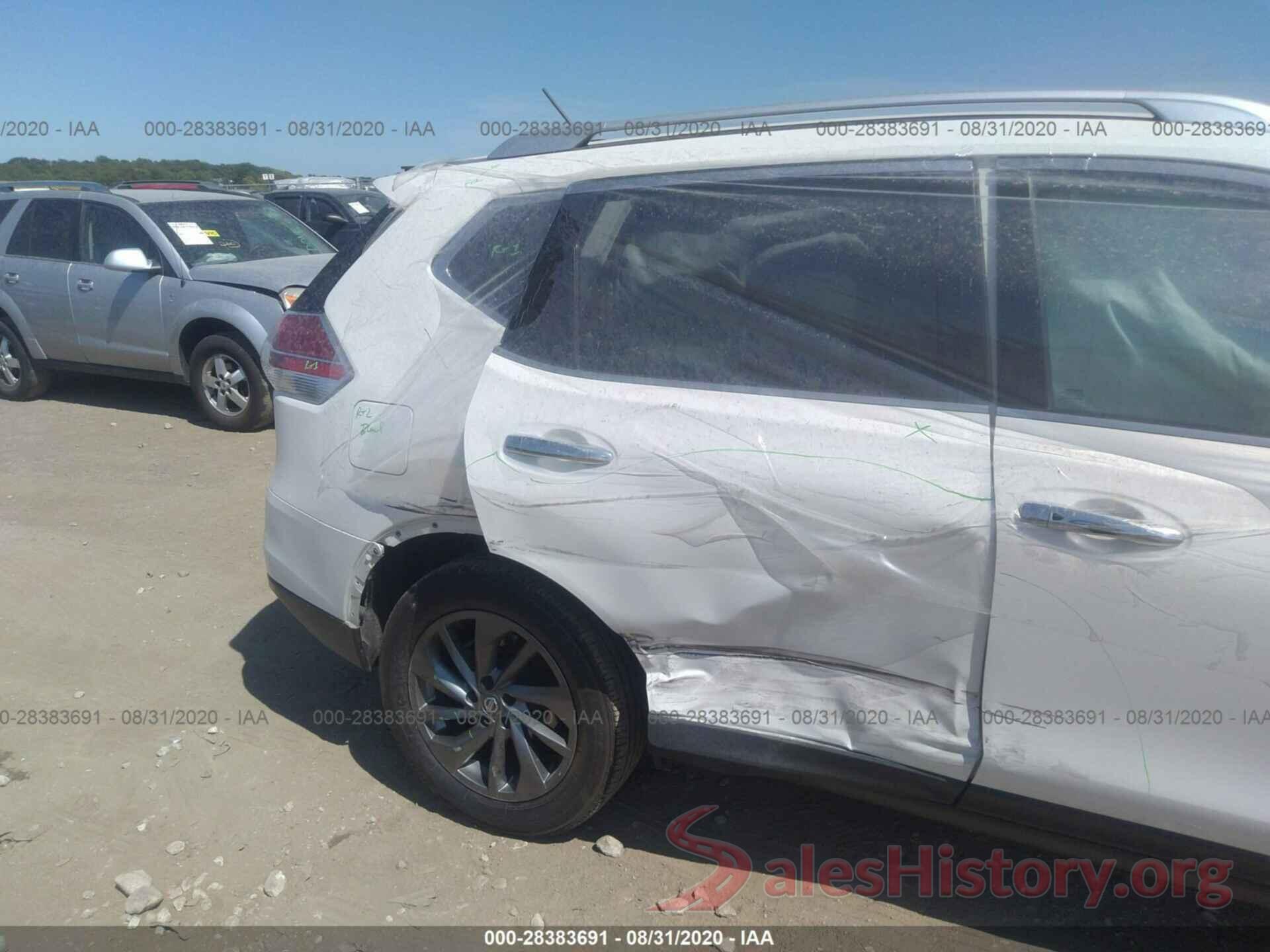 KNMAT2MV9GP697229 2016 NISSAN ROGUE