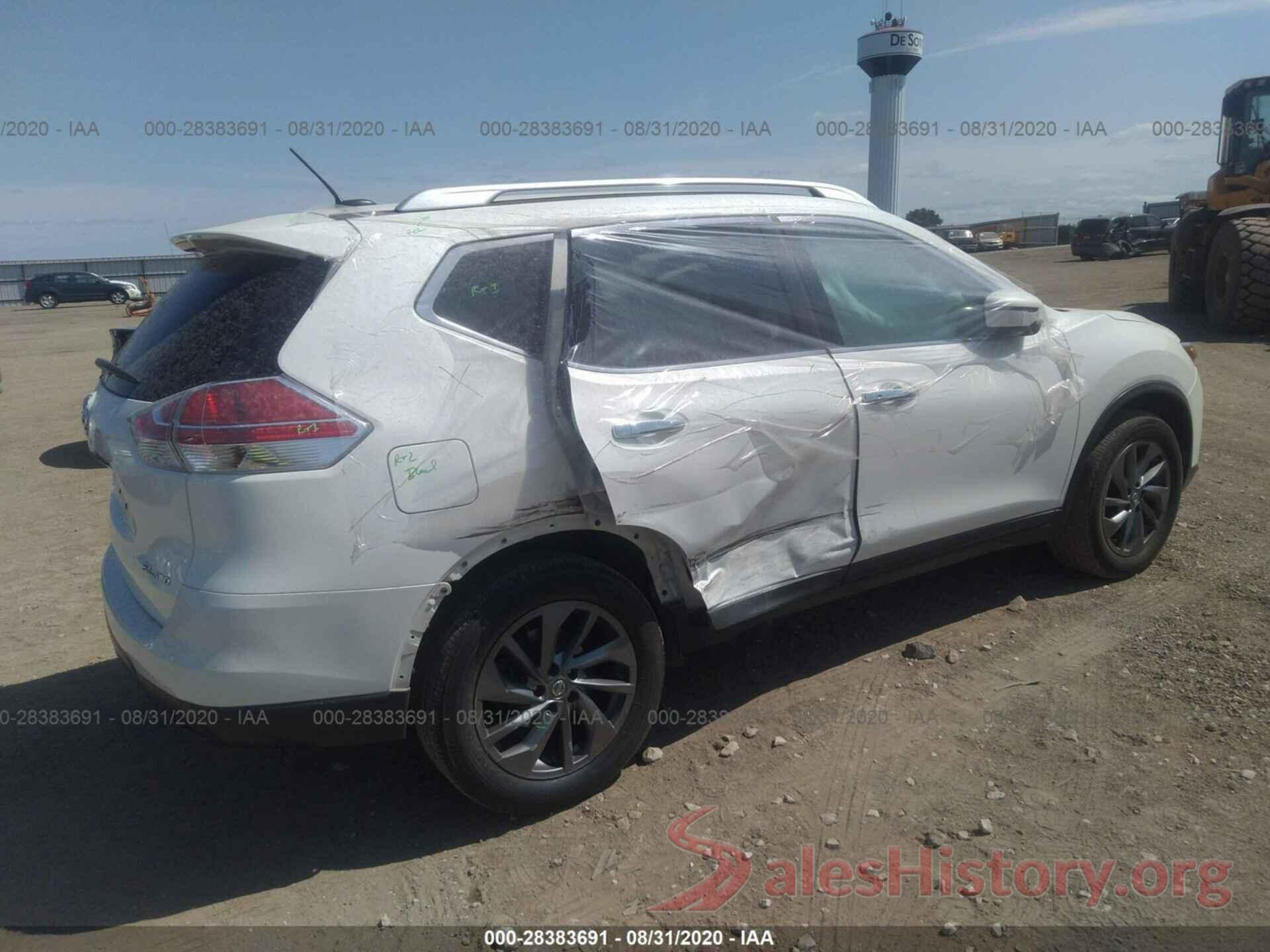 KNMAT2MV9GP697229 2016 NISSAN ROGUE