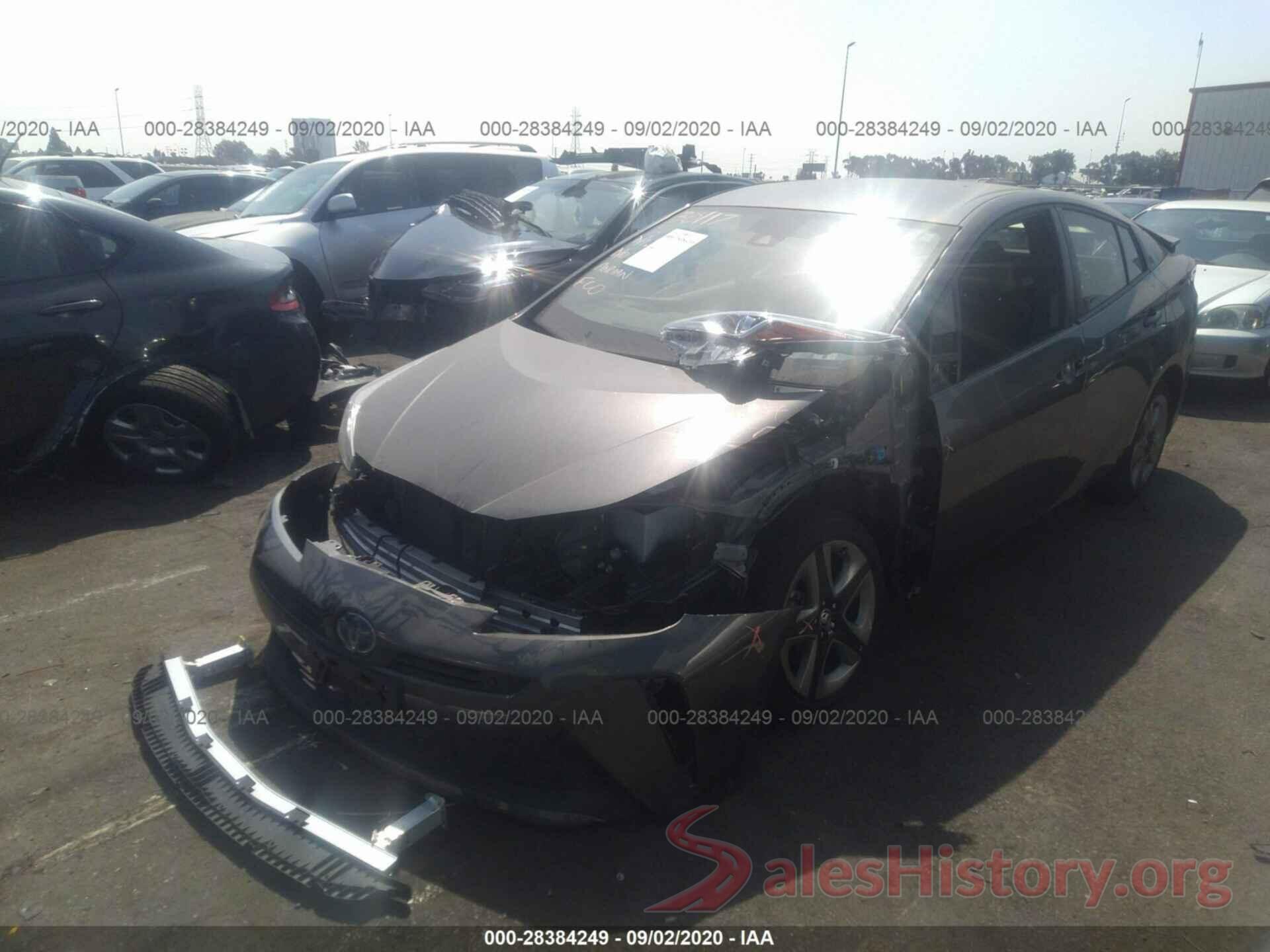 JTDKARFUXK3079649 2019 TOYOTA PRIUS