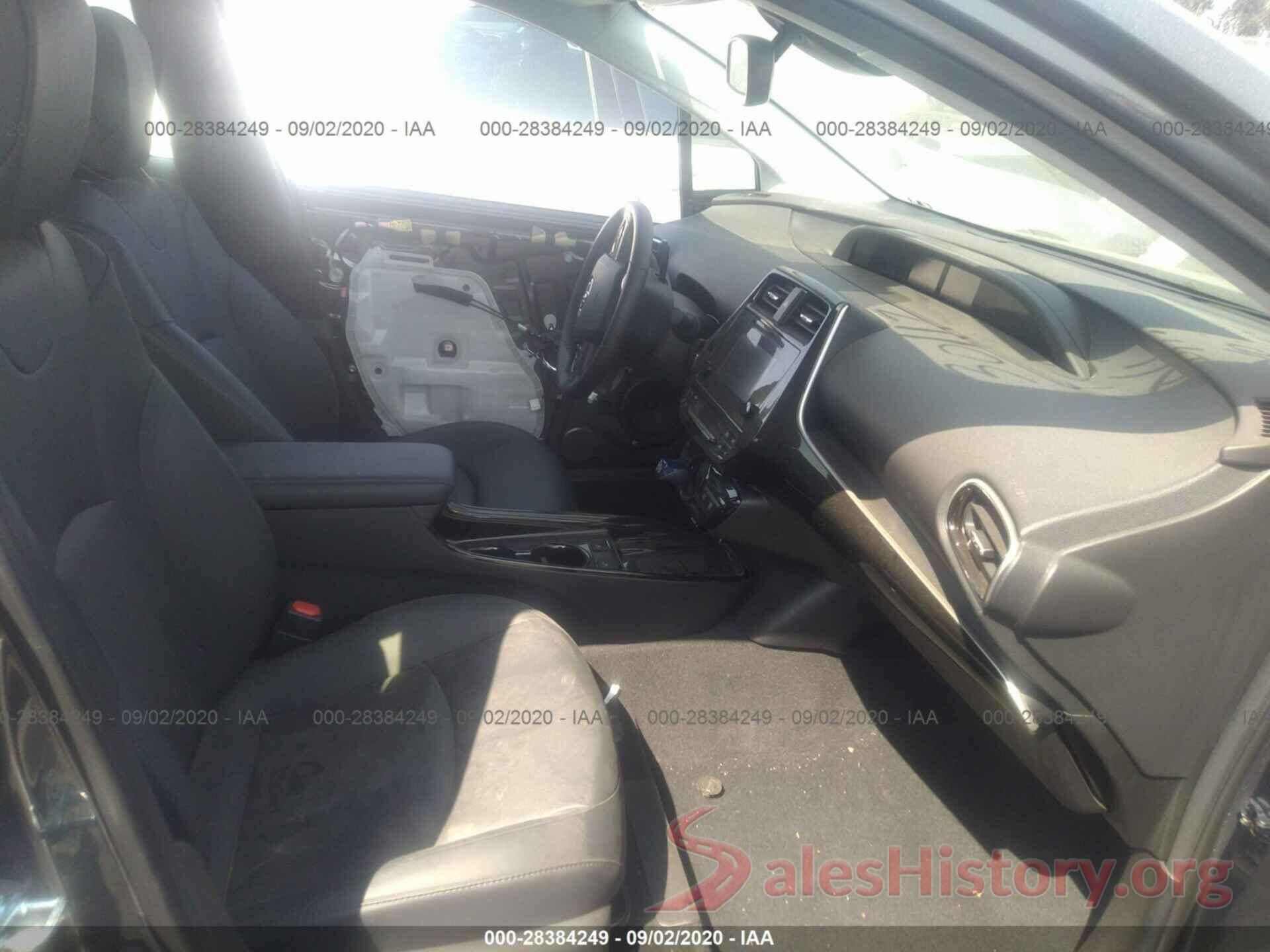 JTDKARFUXK3079649 2019 TOYOTA PRIUS