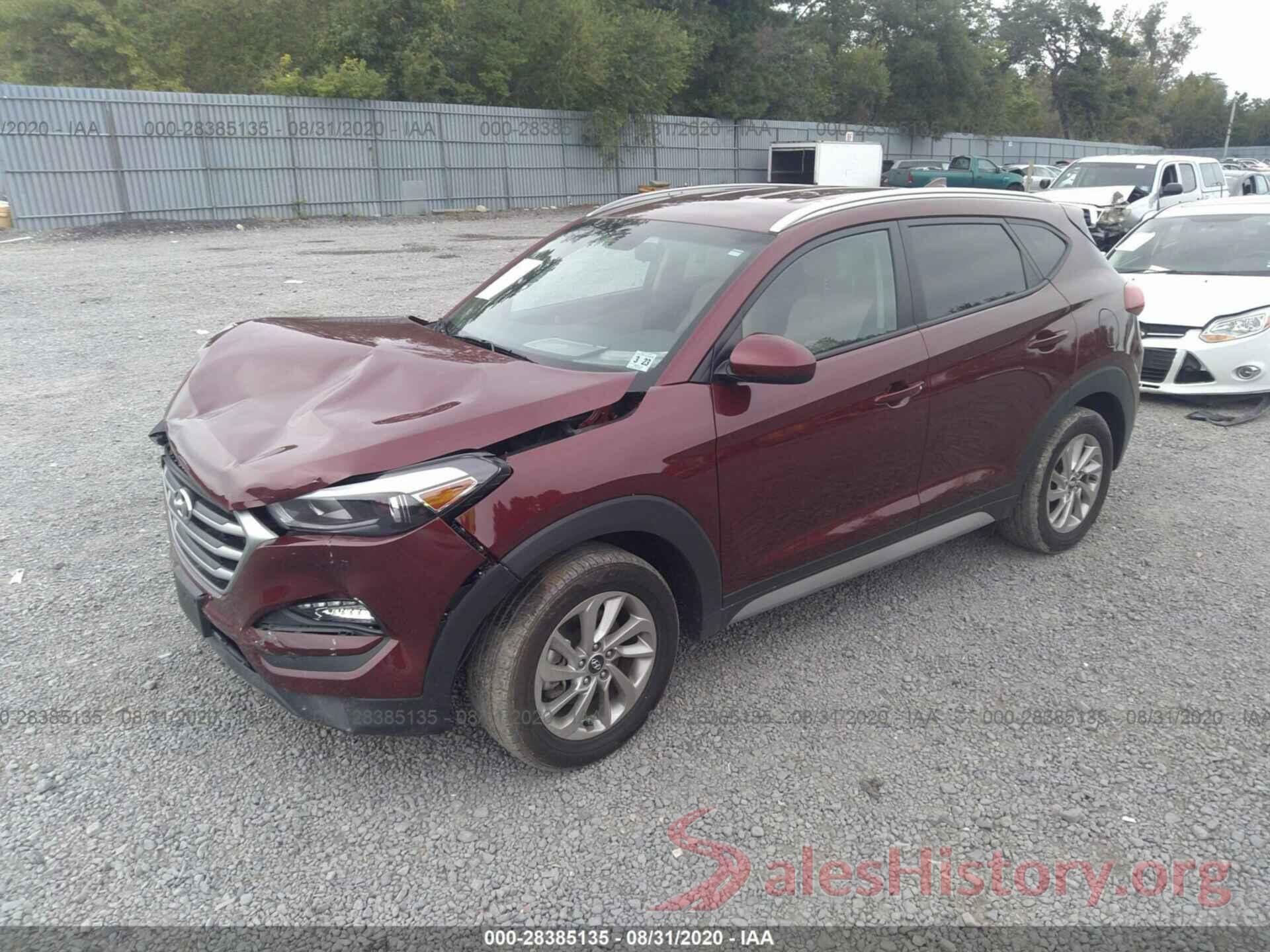 KM8J3CA4XJU652001 2018 HYUNDAI TUCSON