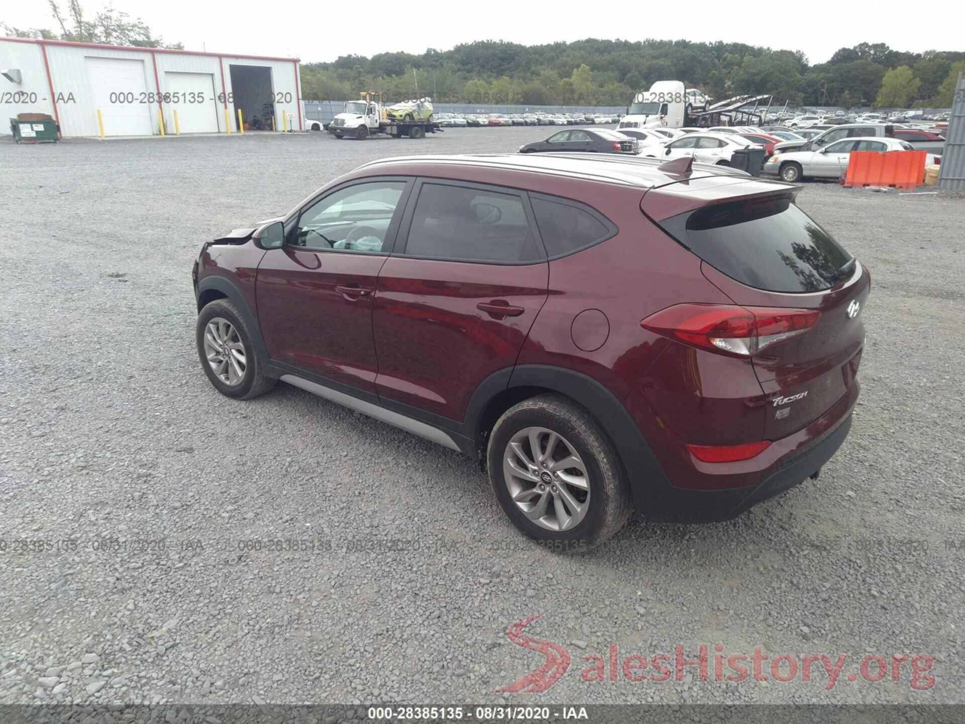 KM8J3CA4XJU652001 2018 HYUNDAI TUCSON