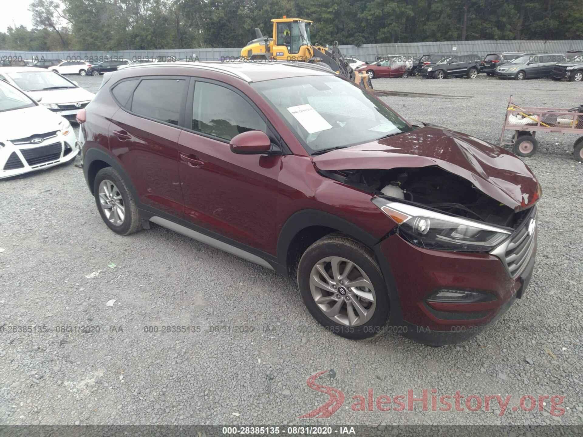 KM8J3CA4XJU652001 2018 HYUNDAI TUCSON