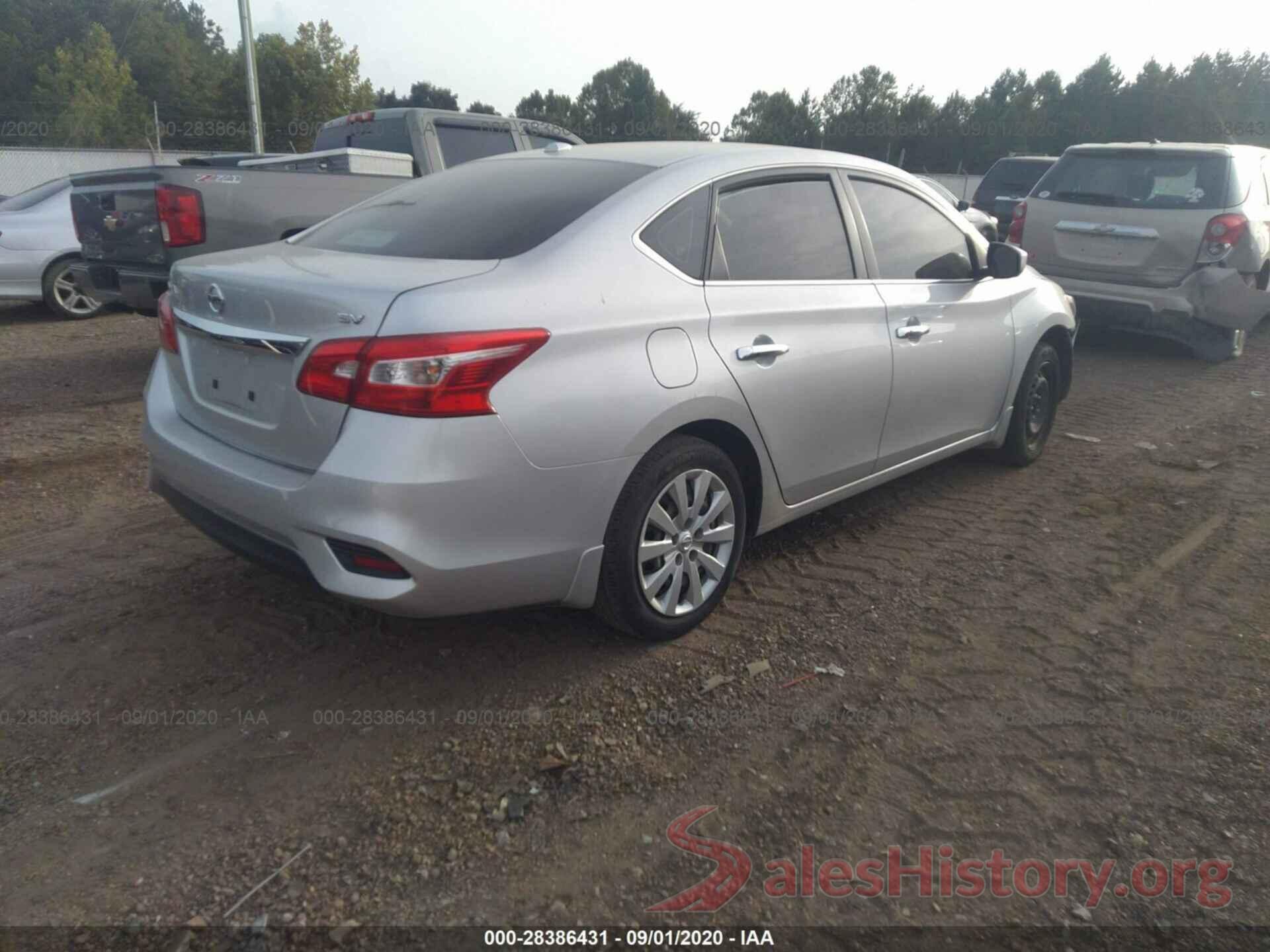 3N1AB7APXGY237200 2016 NISSAN SENTRA