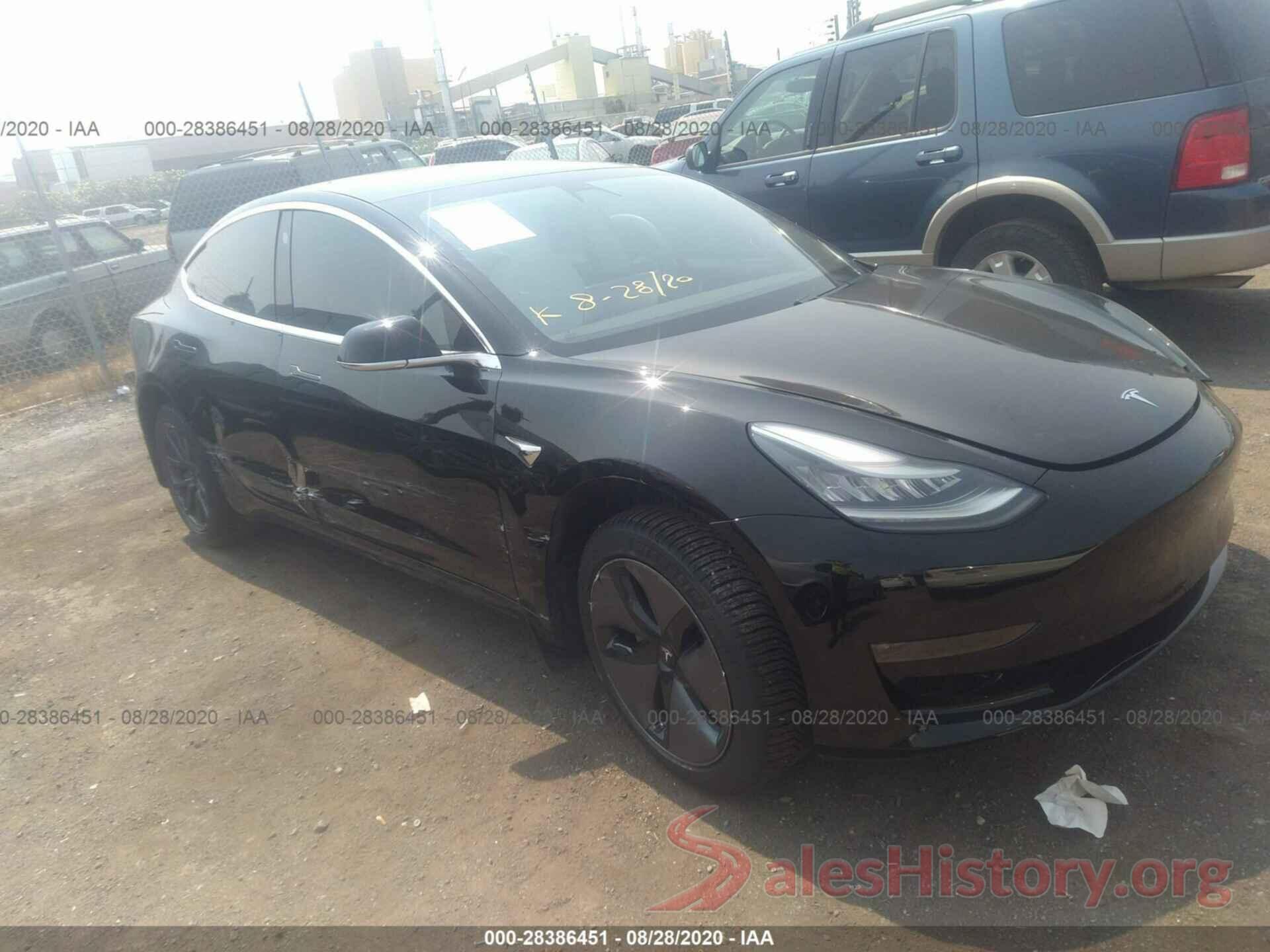 5YJ3E1EA1KF301712 2019 TESLA MODEL 3