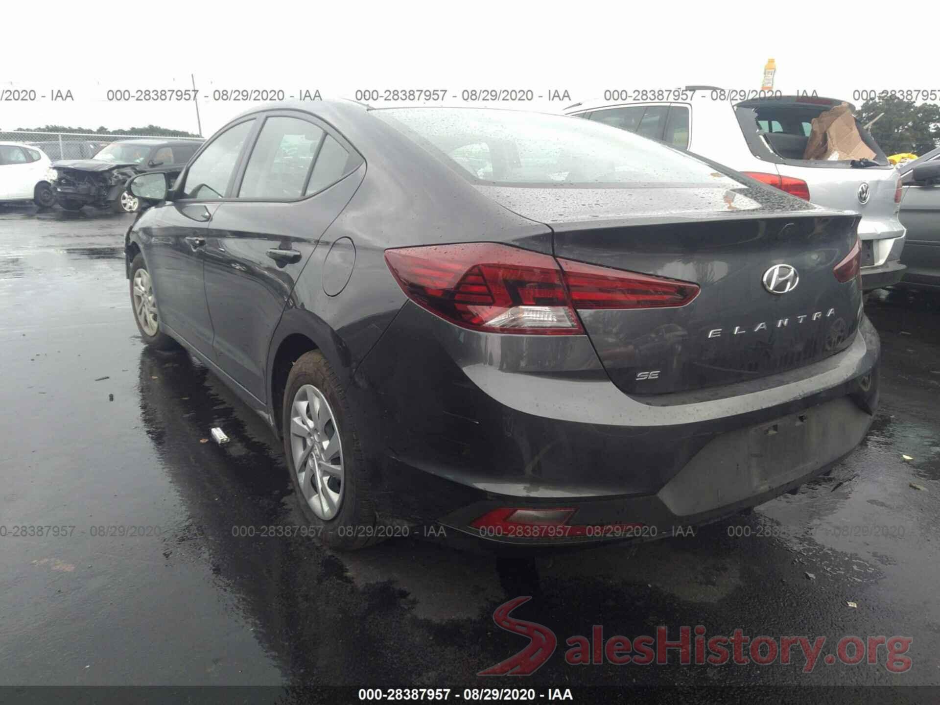 5NPD74LF8LH557167 2020 HYUNDAI ELANTRA