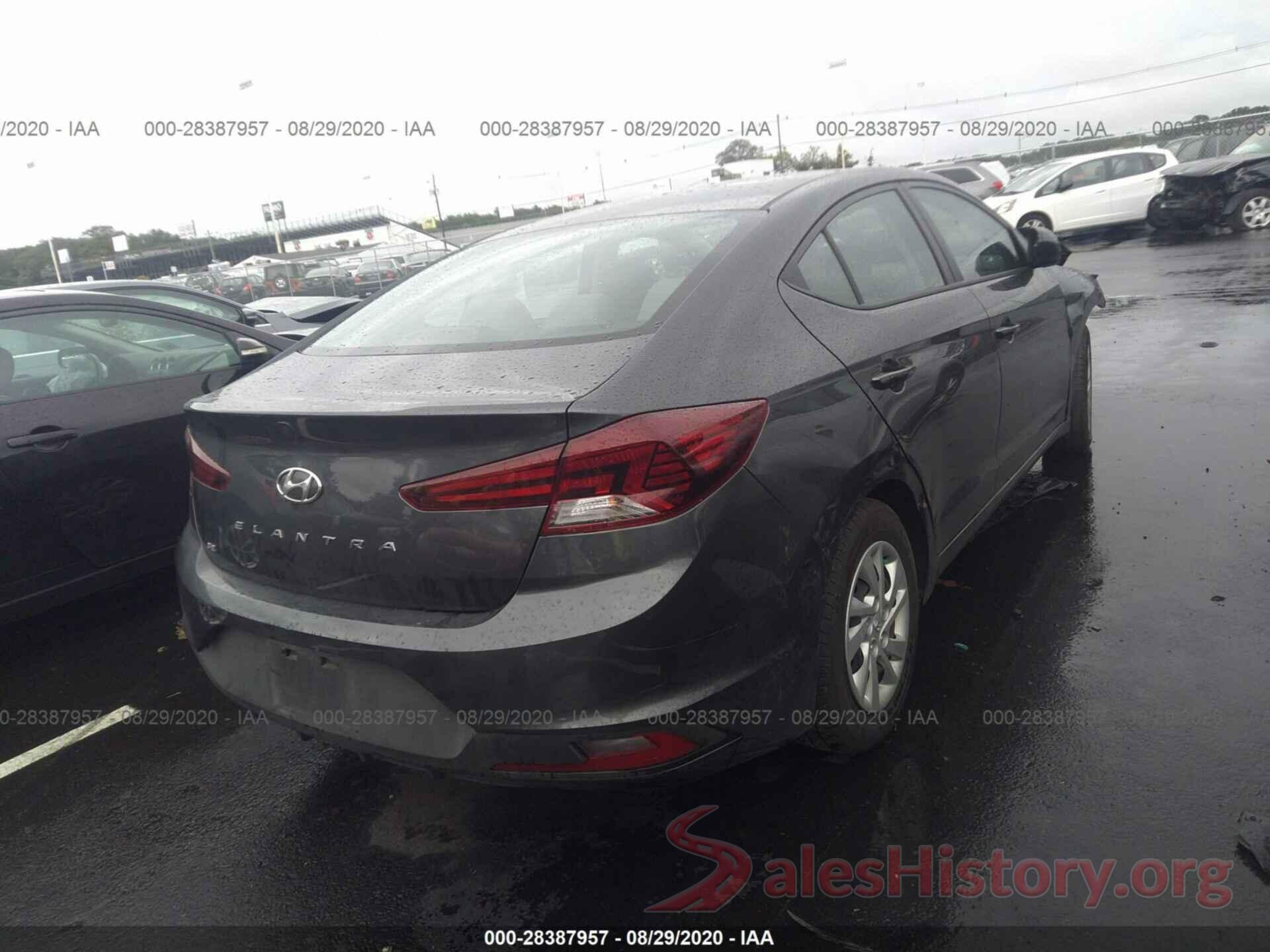 5NPD74LF8LH557167 2020 HYUNDAI ELANTRA