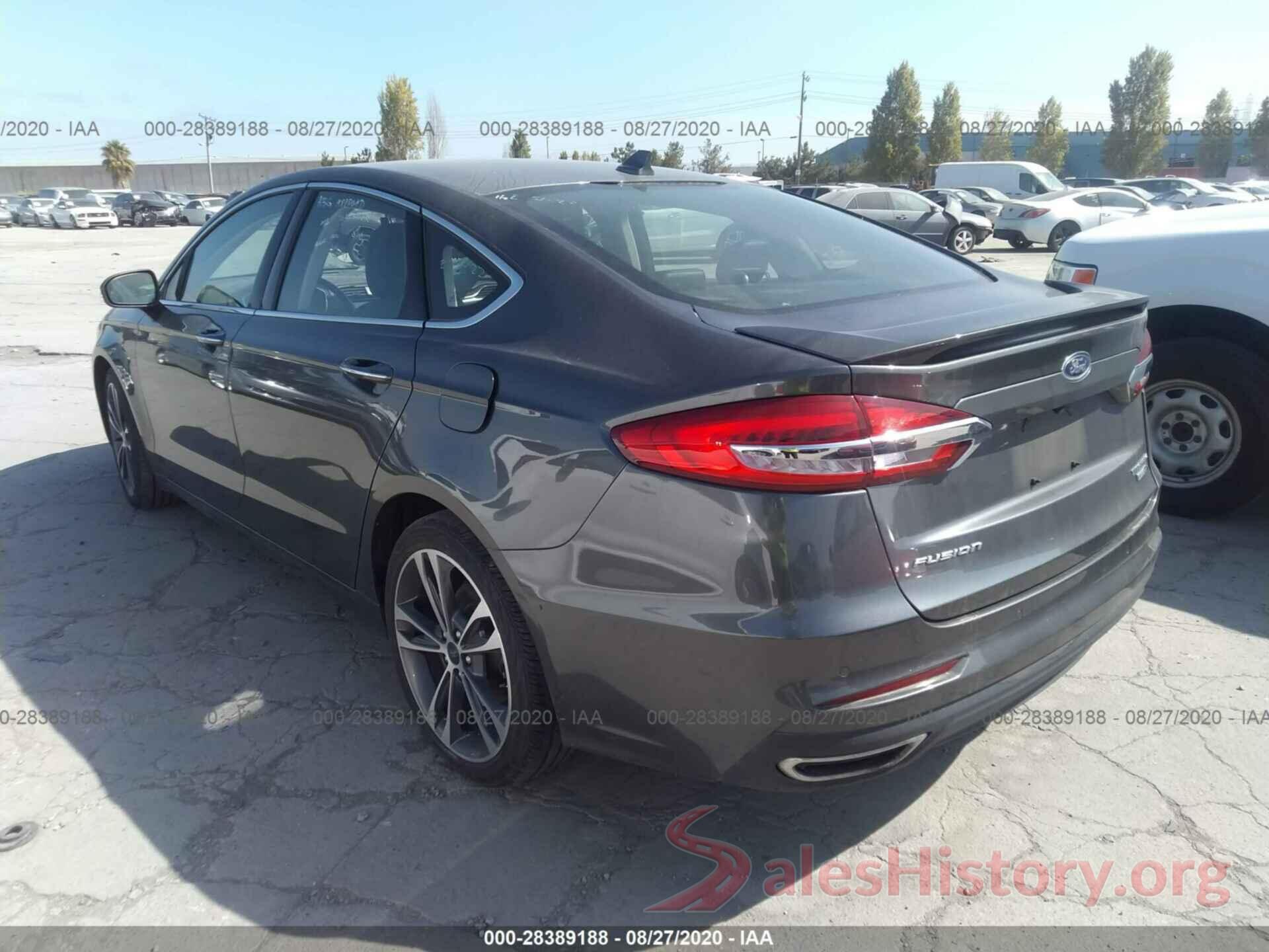 3FA6P0D94KR187847 2019 FORD FUSION