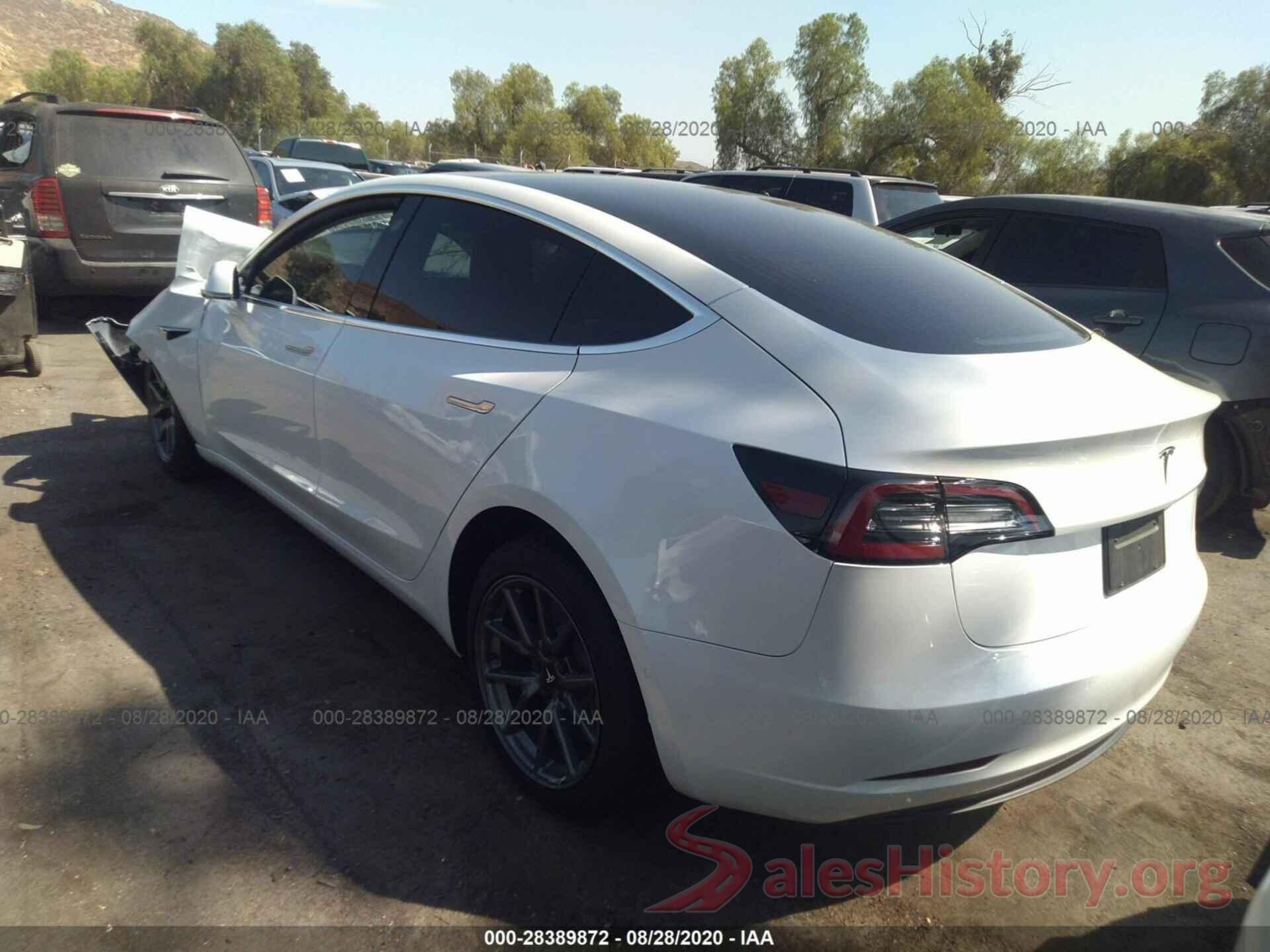 5YJ3E1EAXLF632144 2020 TESLA MODEL 3