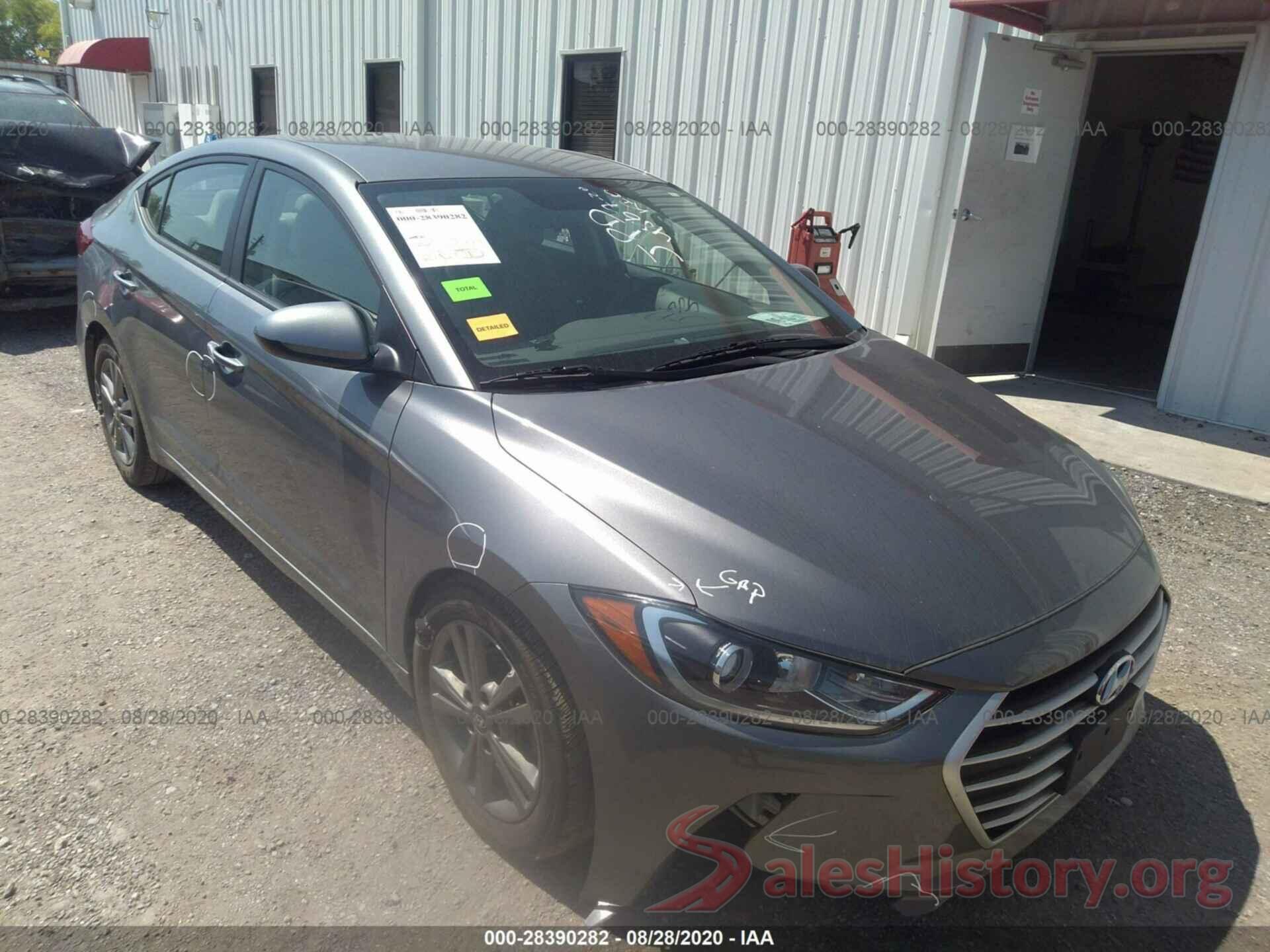 5NPD84LF7JH297113 2018 HYUNDAI ELANTRA