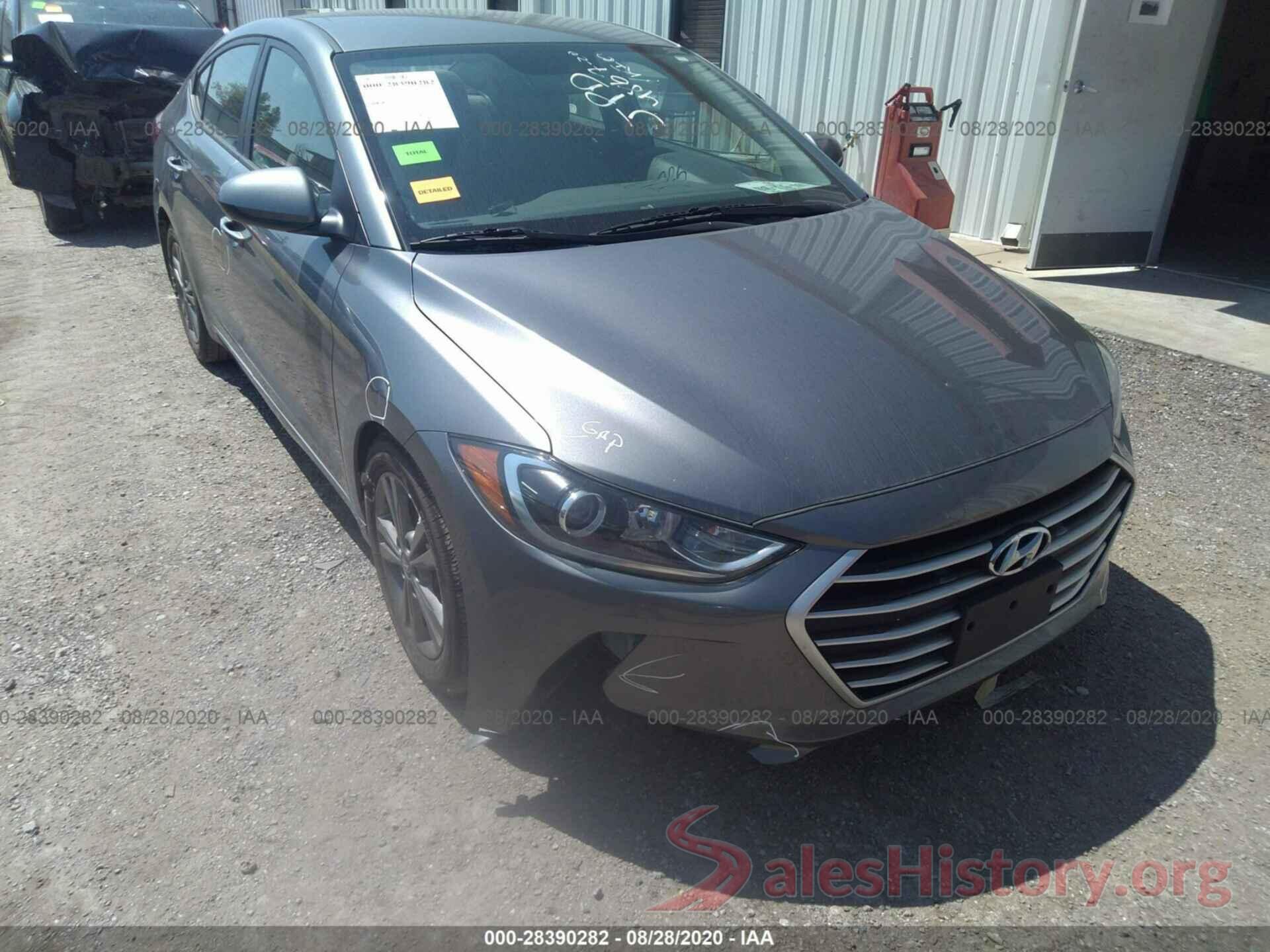 5NPD84LF7JH297113 2018 HYUNDAI ELANTRA