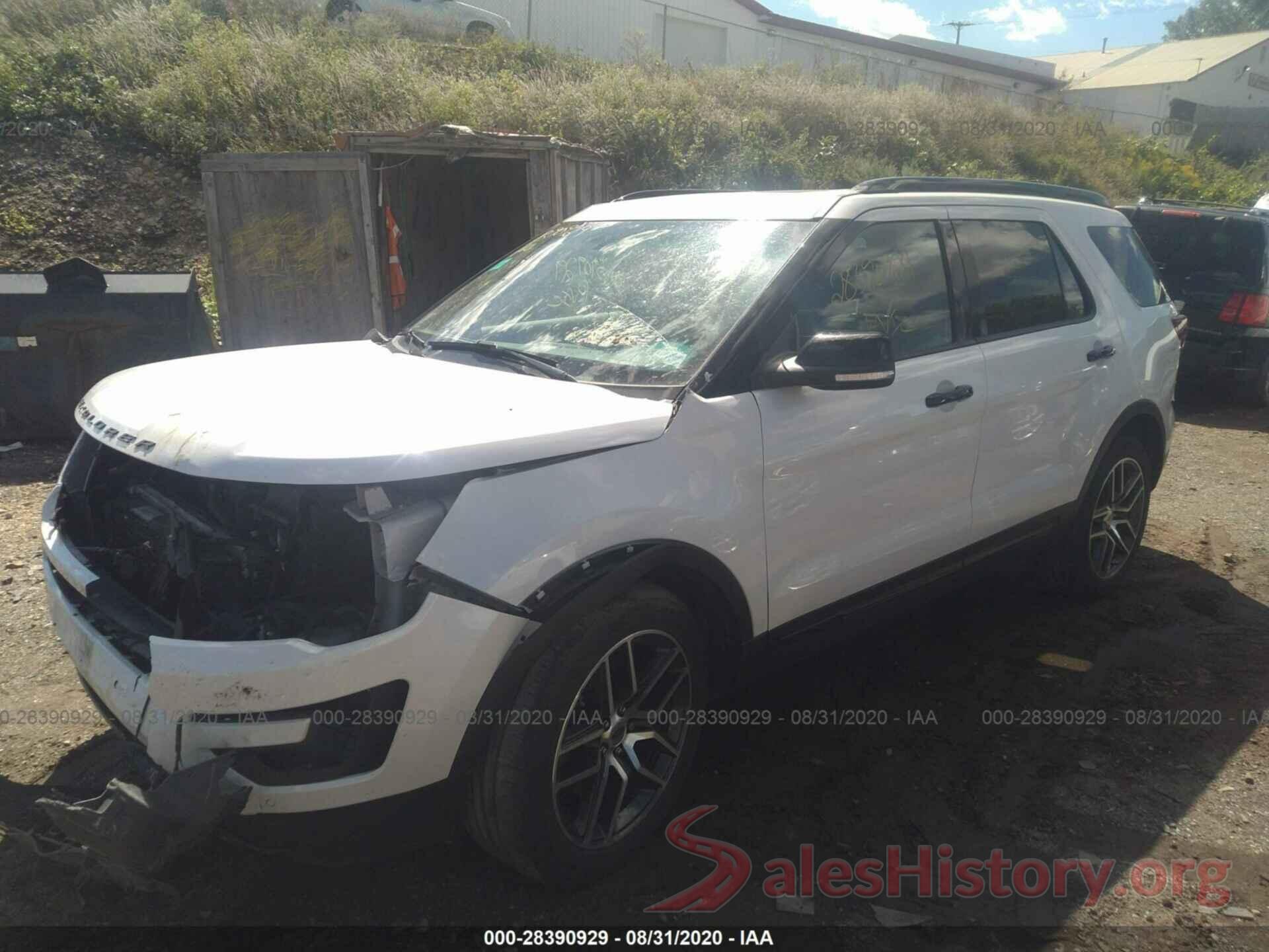 1FM5K8GT7HGA52190 2017 FORD EXPLORER