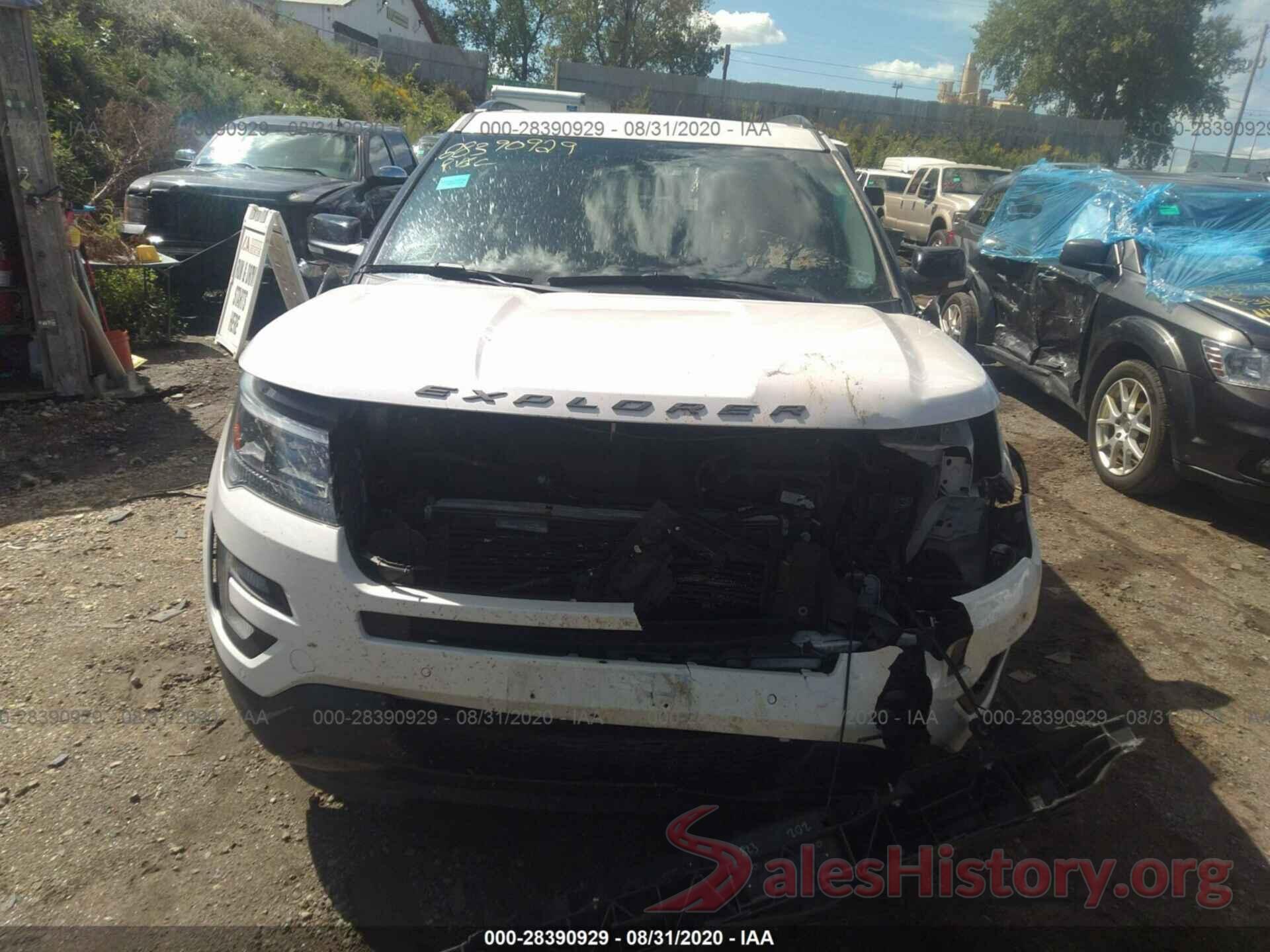 1FM5K8GT7HGA52190 2017 FORD EXPLORER