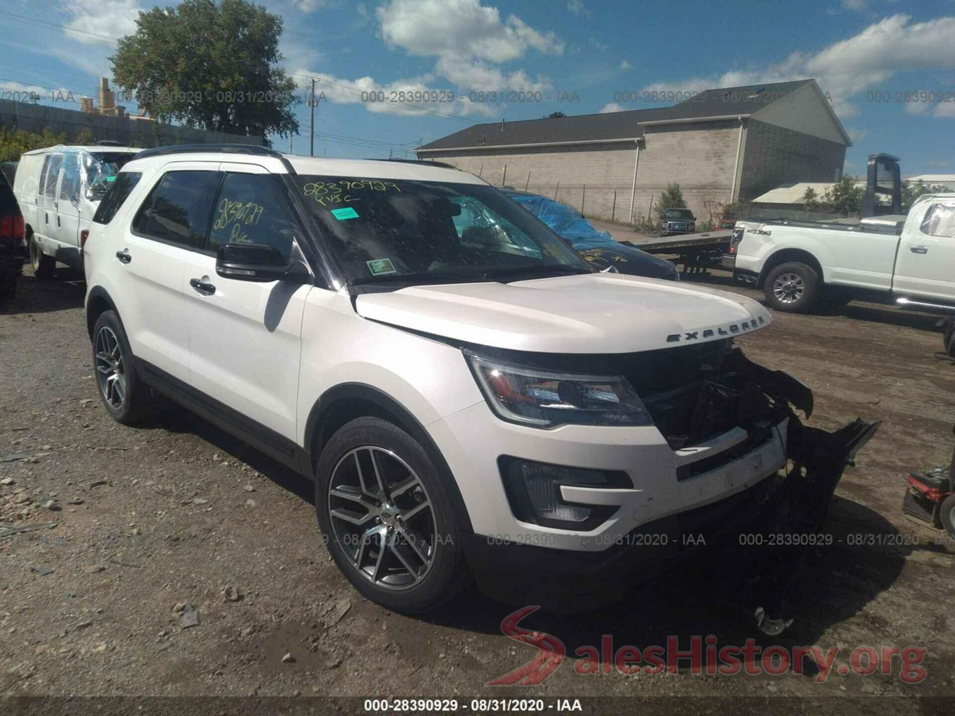 1FM5K8GT7HGA52190 2017 FORD EXPLORER