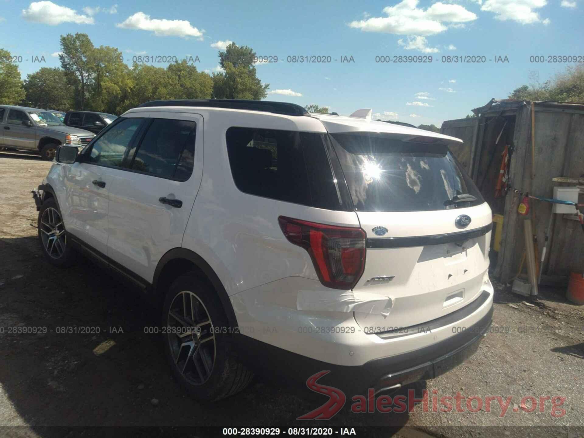 1FM5K8GT7HGA52190 2017 FORD EXPLORER