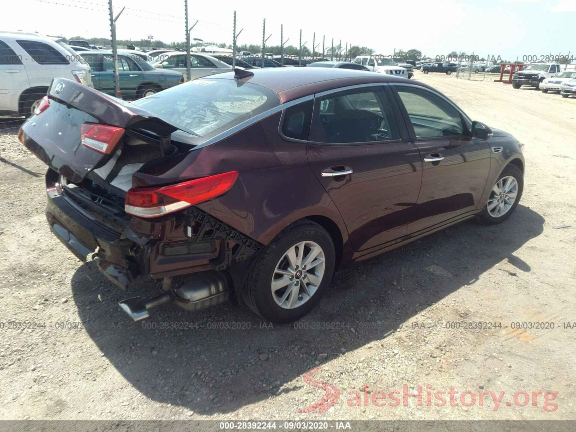 5XXGT4L32GG097536 2016 KIA OPTIMA