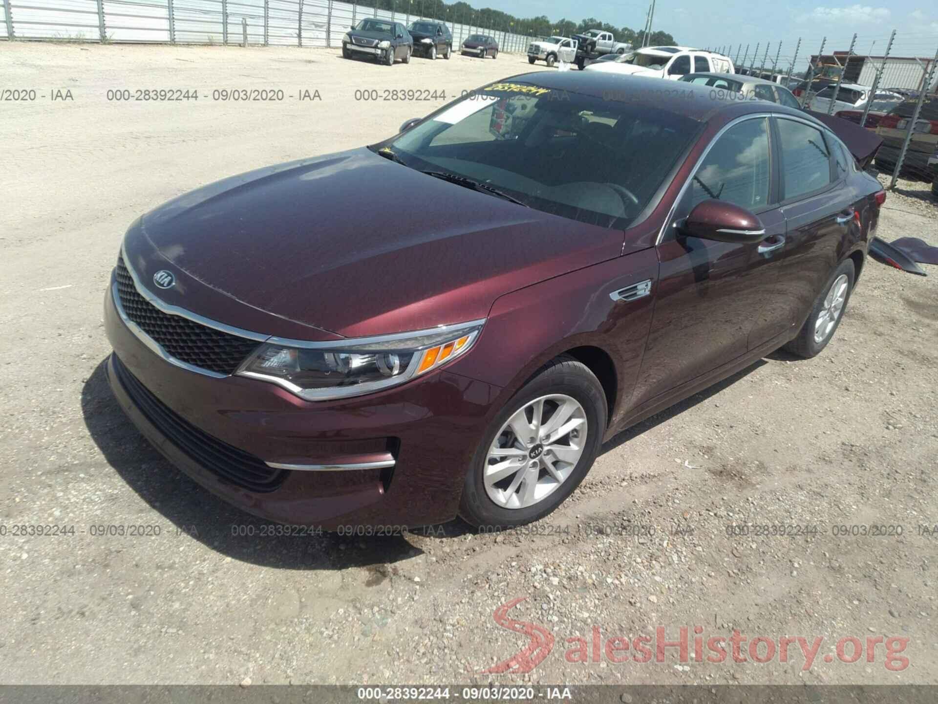 5XXGT4L32GG097536 2016 KIA OPTIMA