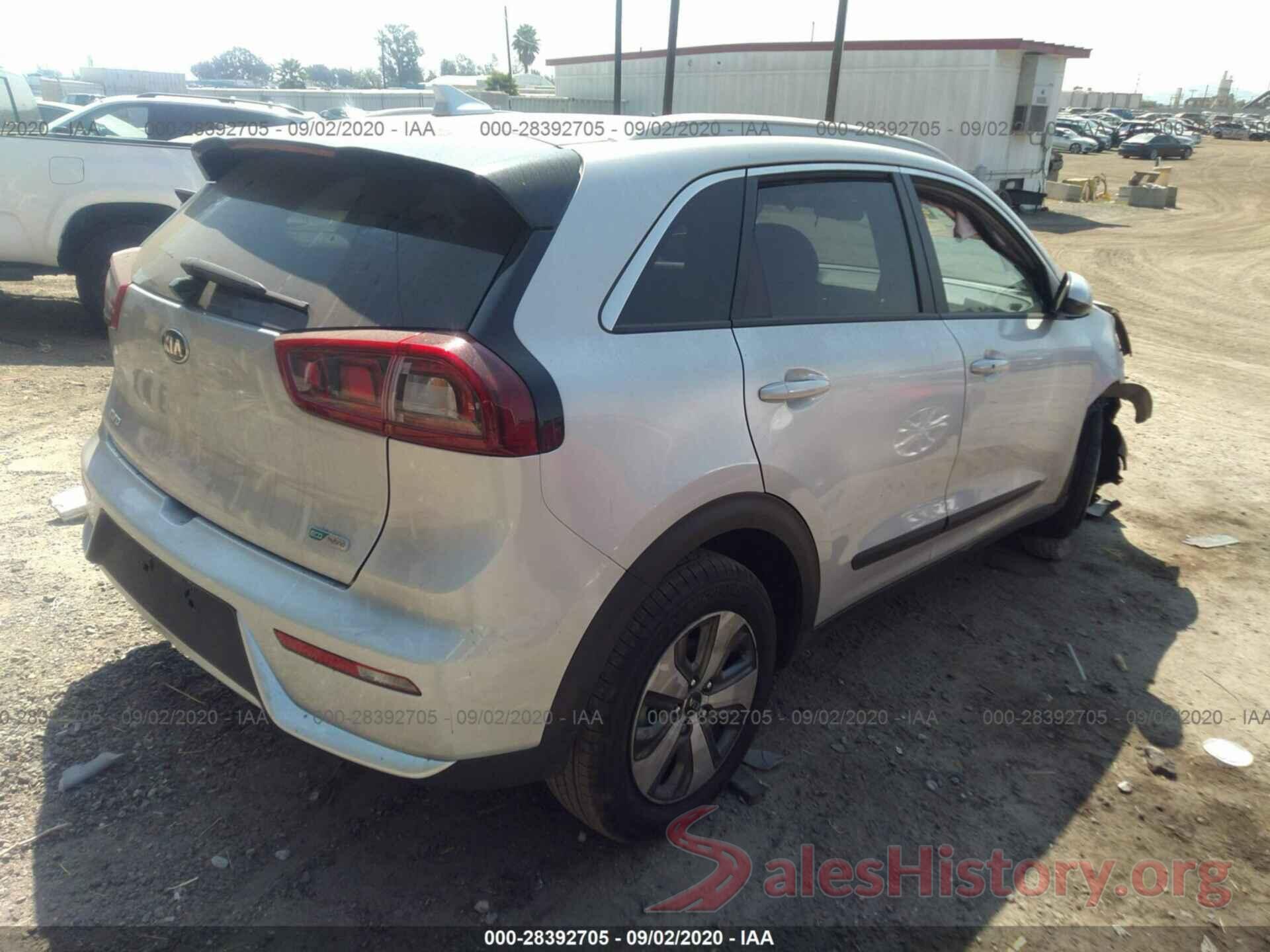 KNDCB3LC7K5344753 2019 KIA NIRO