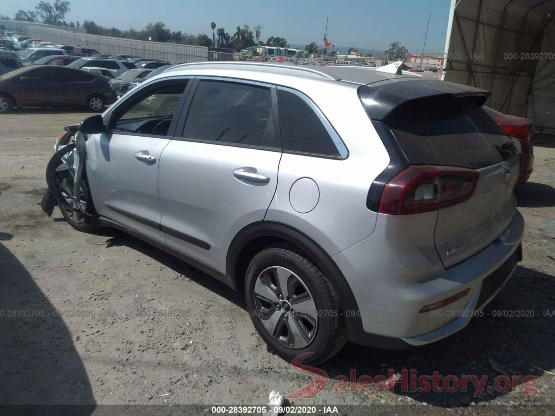 KNDCB3LC7K5344753 2019 KIA NIRO