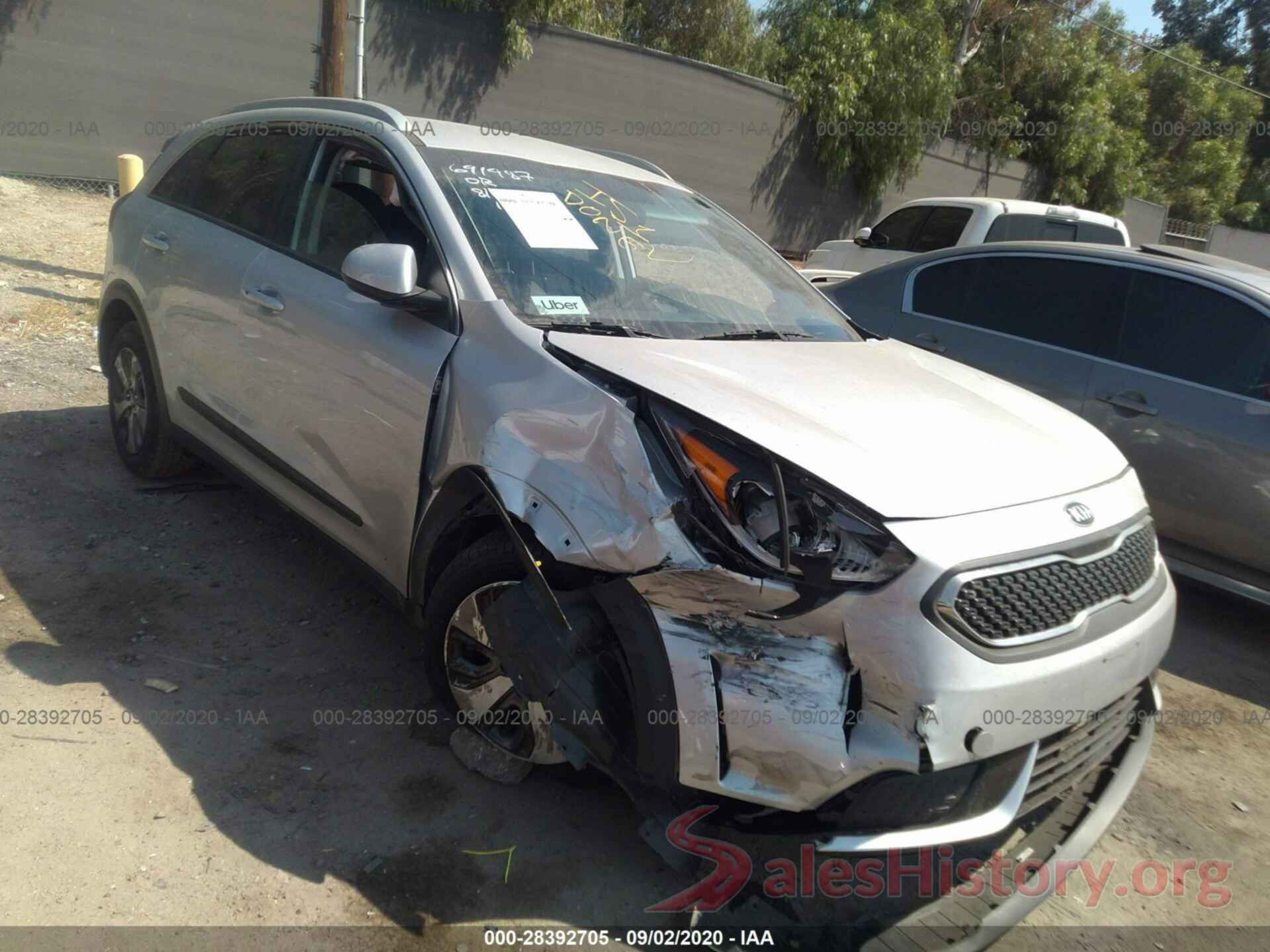 KNDCB3LC7K5344753 2019 KIA NIRO